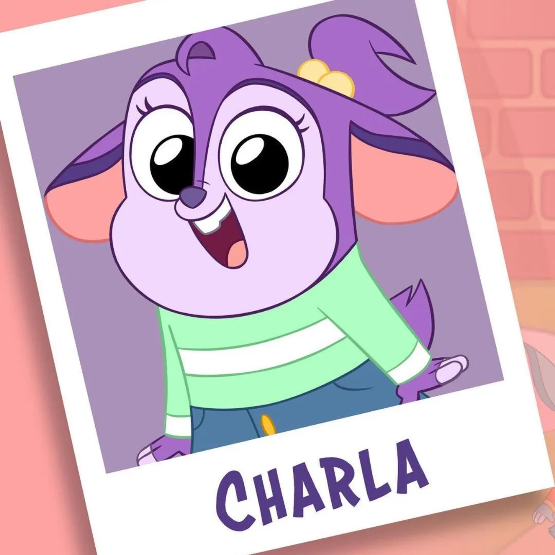 Lucy as "Charla" in CHIP CHILLA (Animated Series)