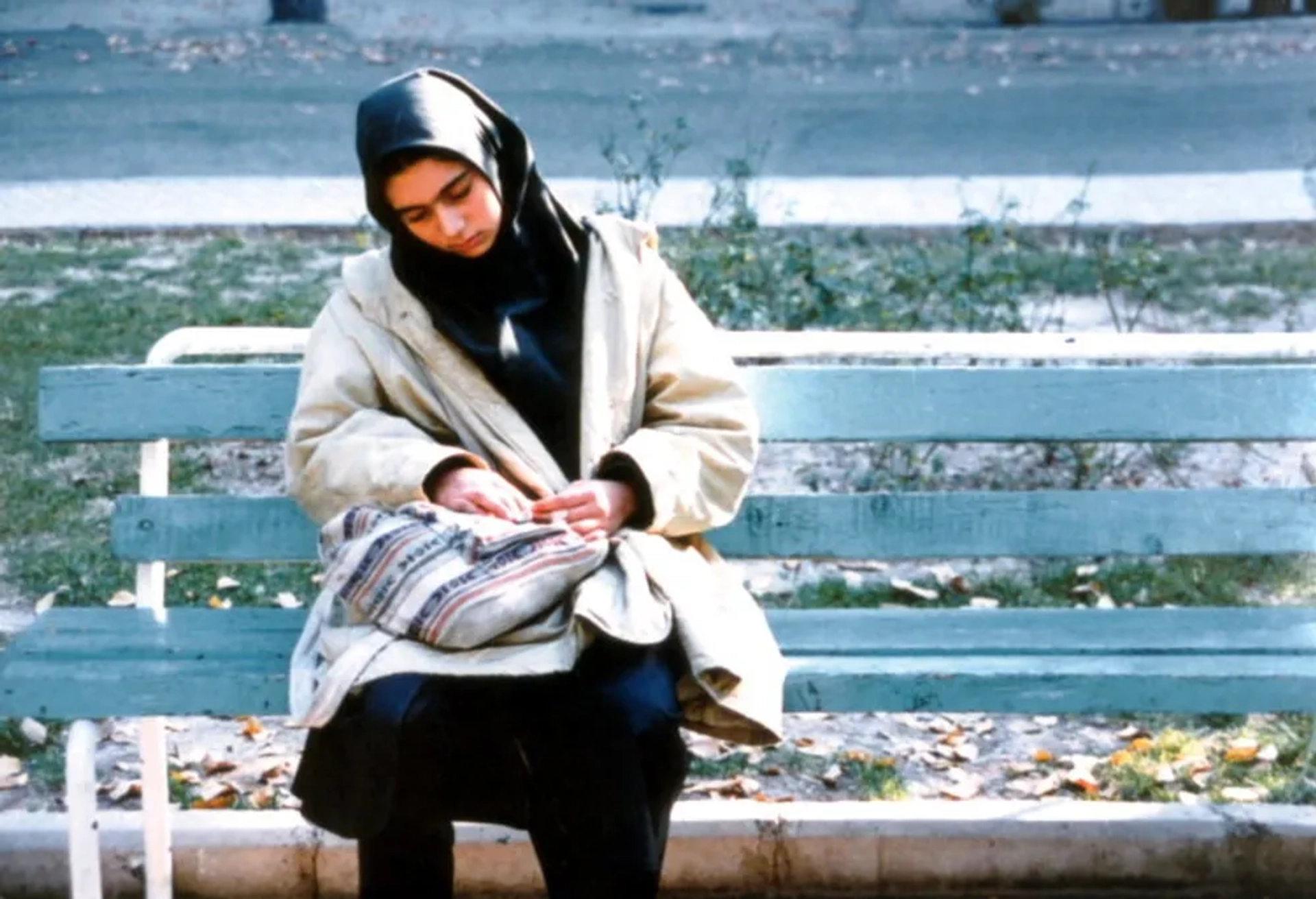 Pegah Ahangarani in The Girl in the Sneakers (1999)