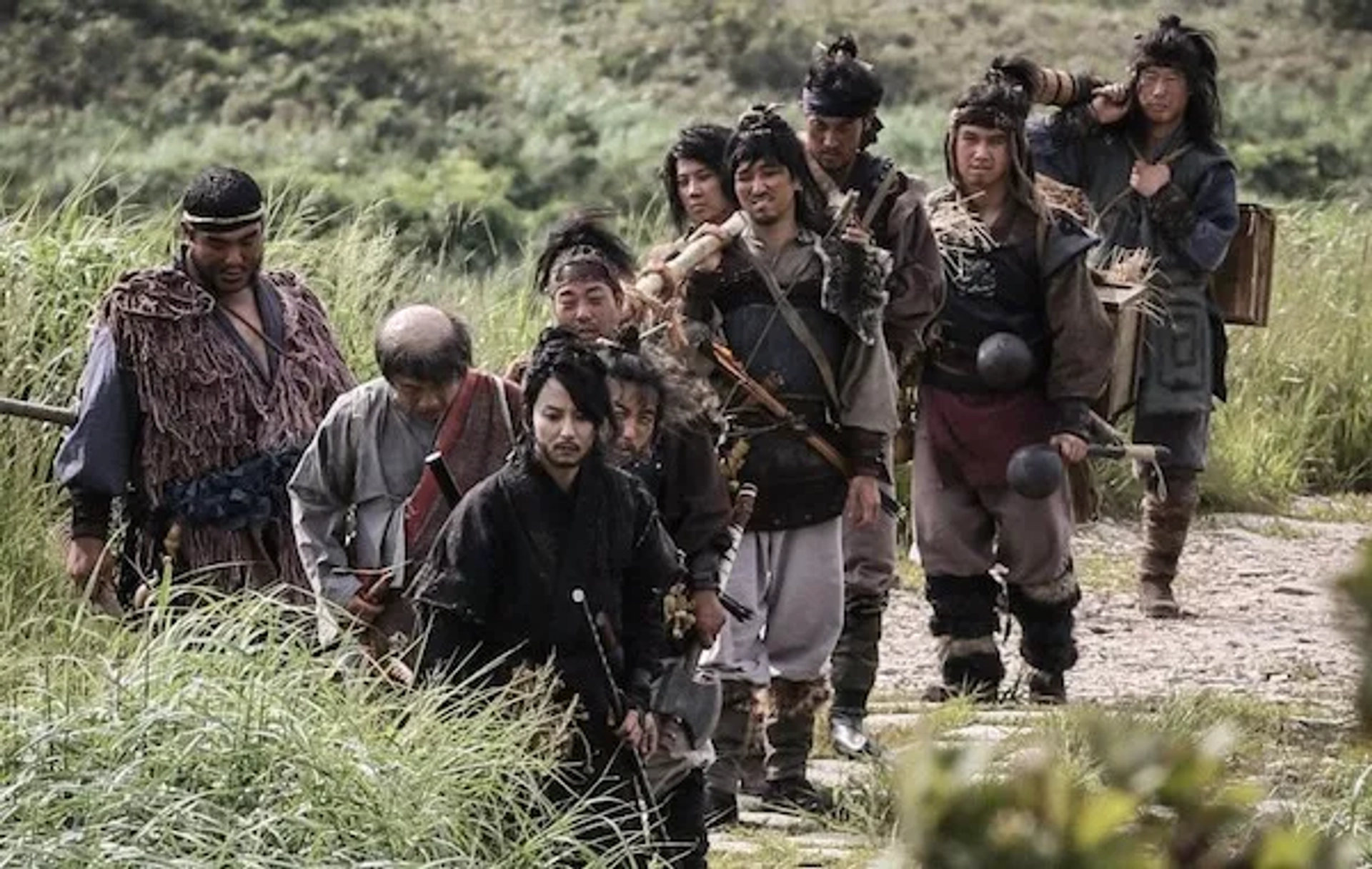 Park Chul-min and Kim Nam-gil in The Pirates (2014)