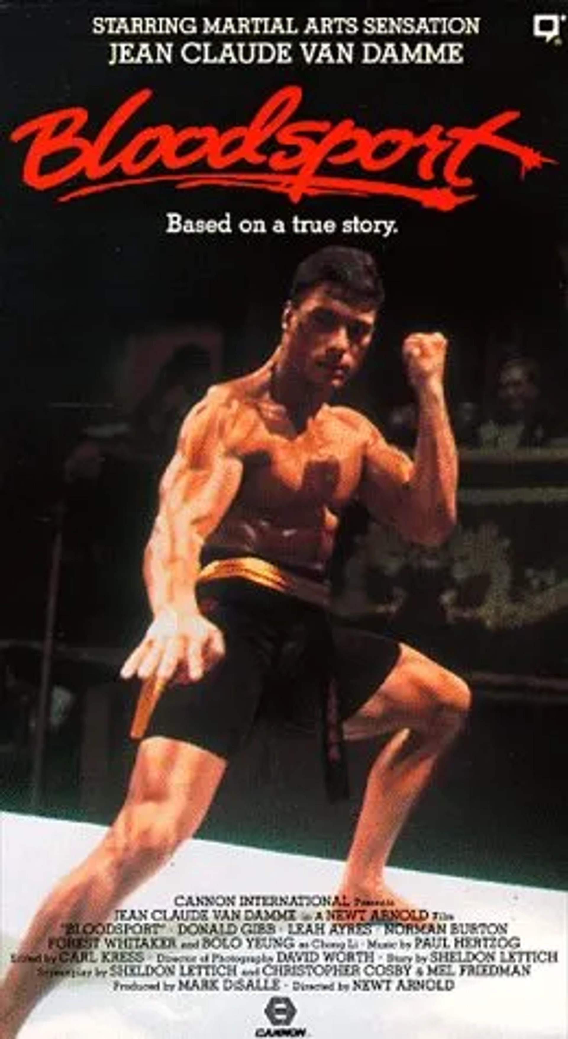 Jean-Claude Van Damme in Bloodsport (1988)