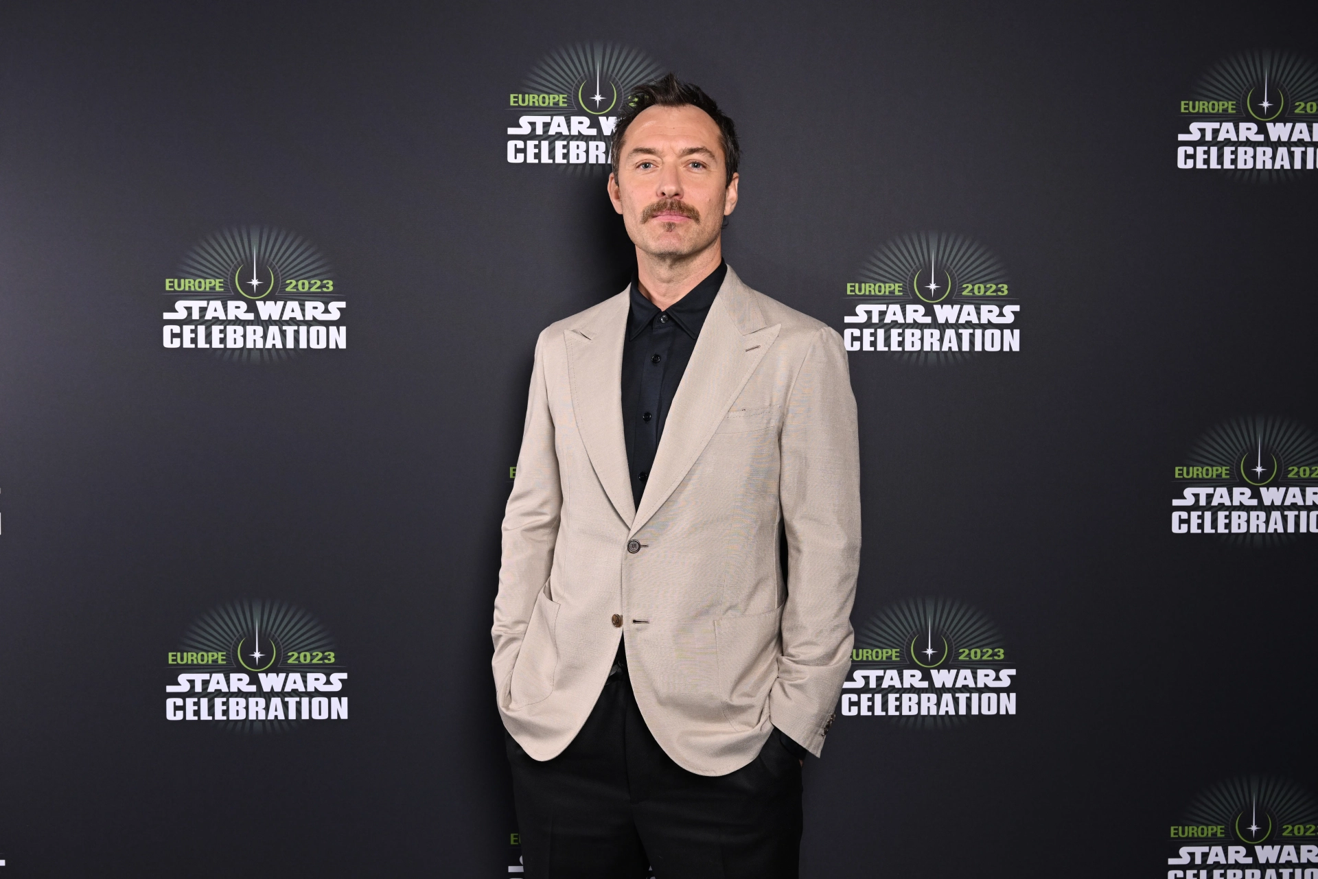 Jude Law at an event for Star Wars: Skeleton Crew (2024)