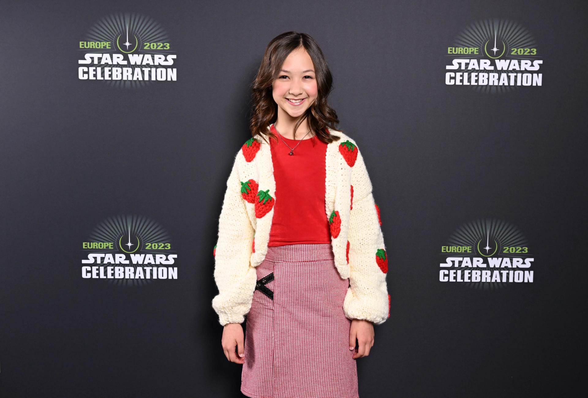 Kyriana Kratter at an event for Star Wars: Skeleton Crew (2024)