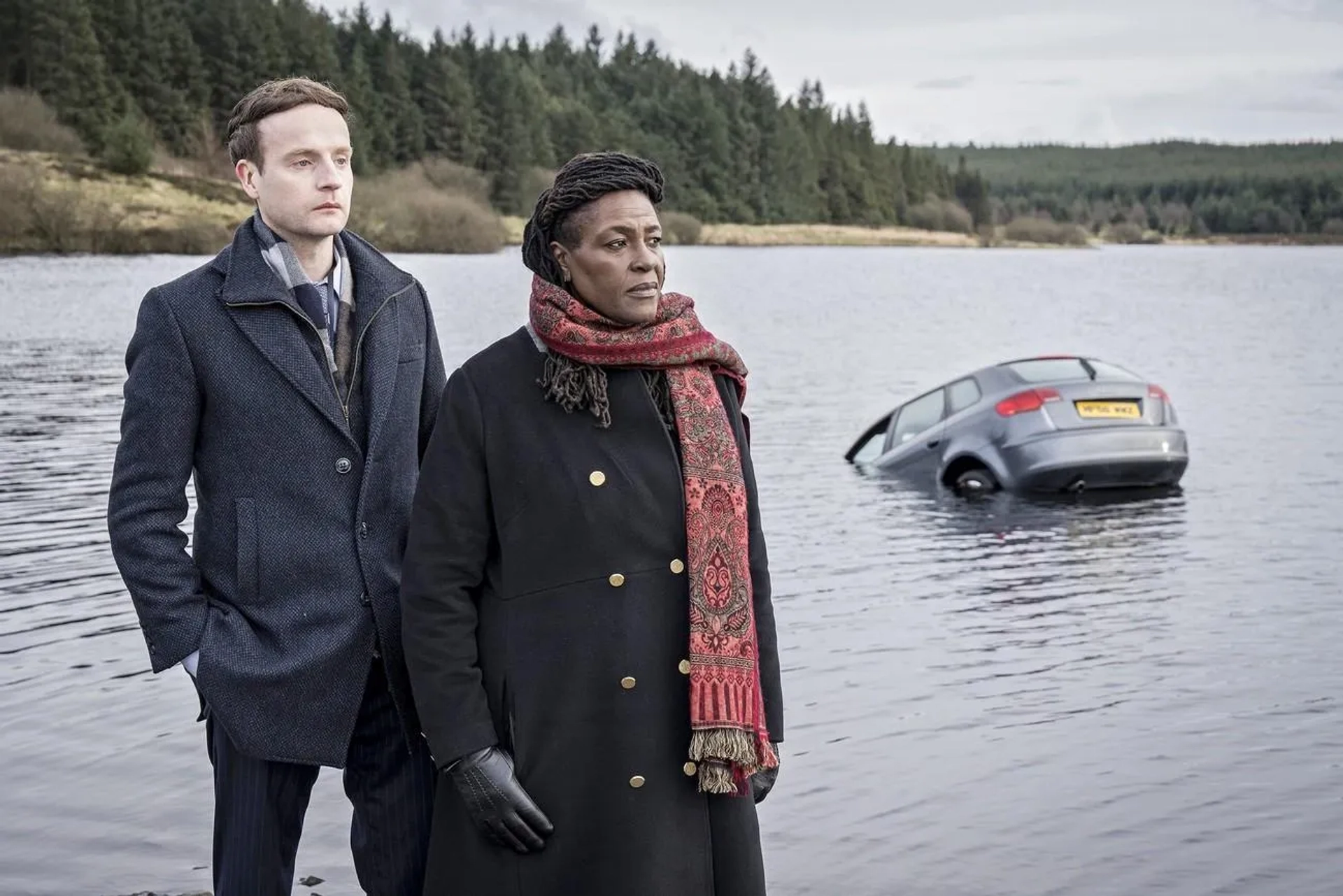 Sharon D. Clarke and Andrew Gower in Ellis (2024)