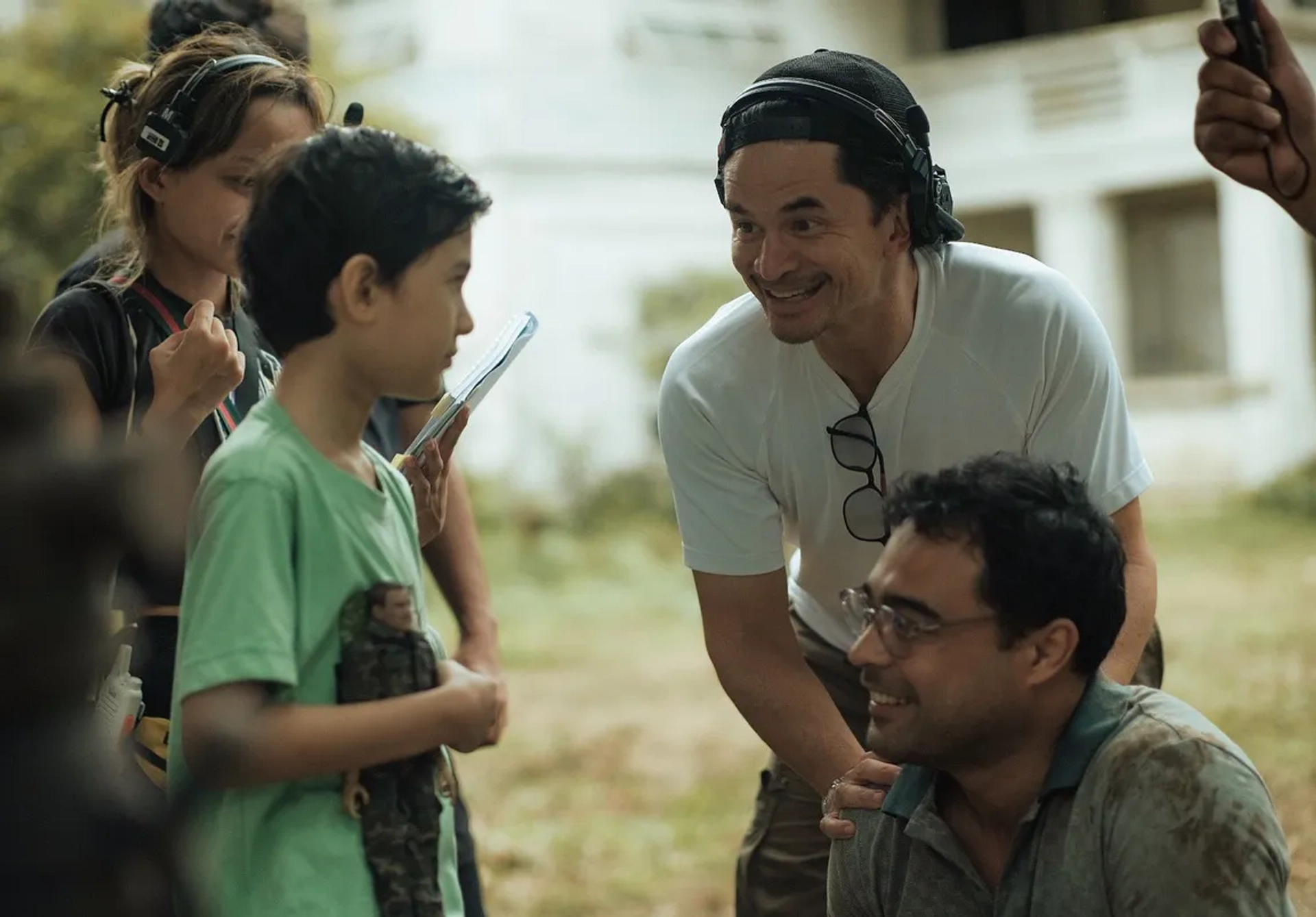 Aiden Tyler Patdu, Sid Lucero, and Carlo Ledesma in Outside (2024)