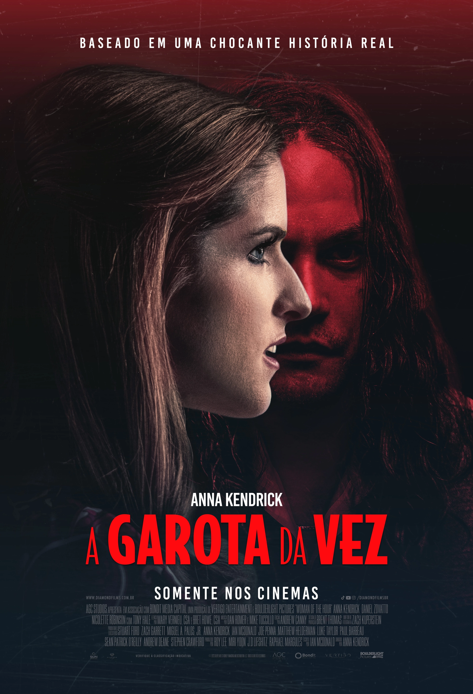 Anna Kendrick and Daniel Zovatto in Woman of the Hour (2023)