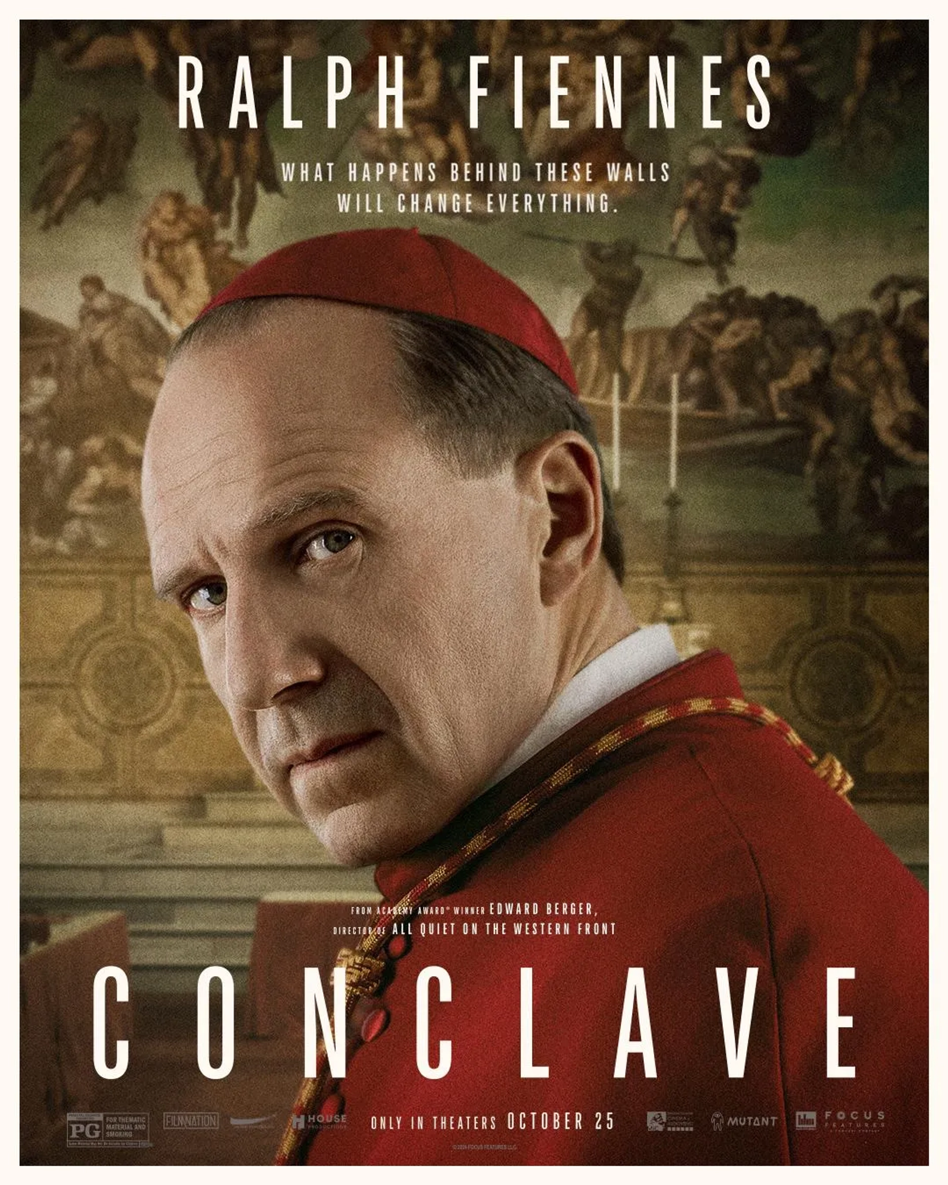 Ralph Fiennes in Conclave (2024)