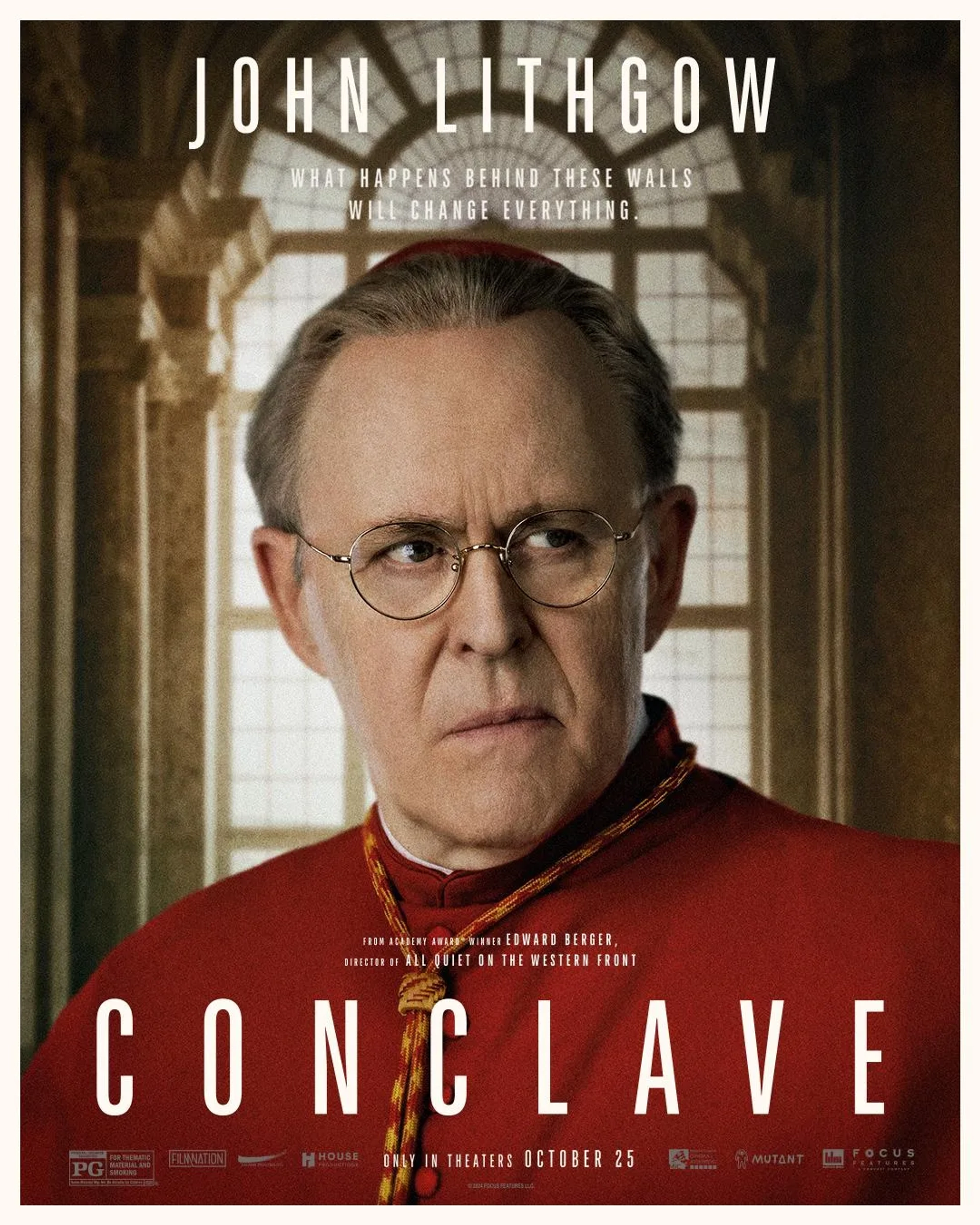 John Lithgow in Conclave (2024)