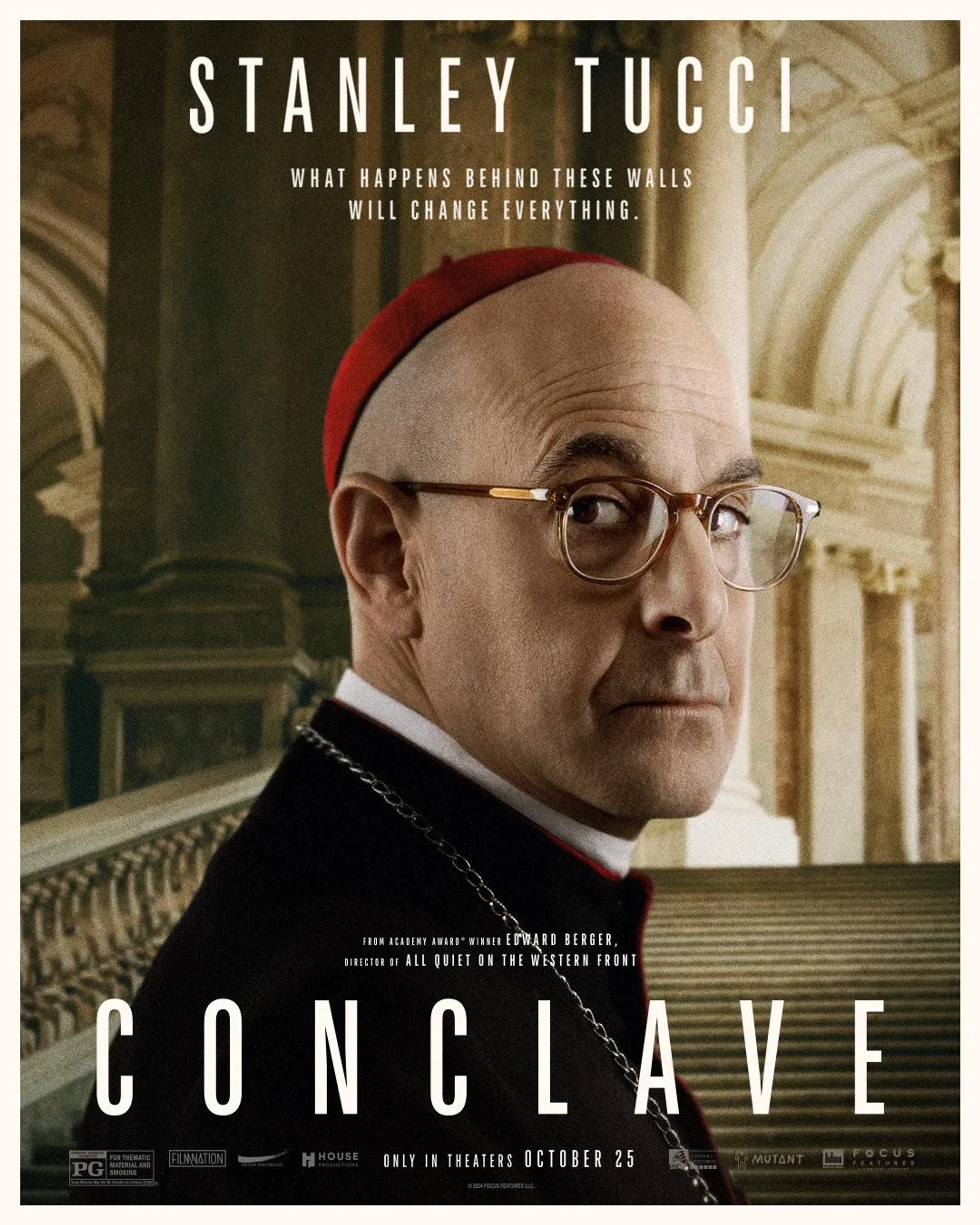 Stanley Tucci in Conclave (2024)