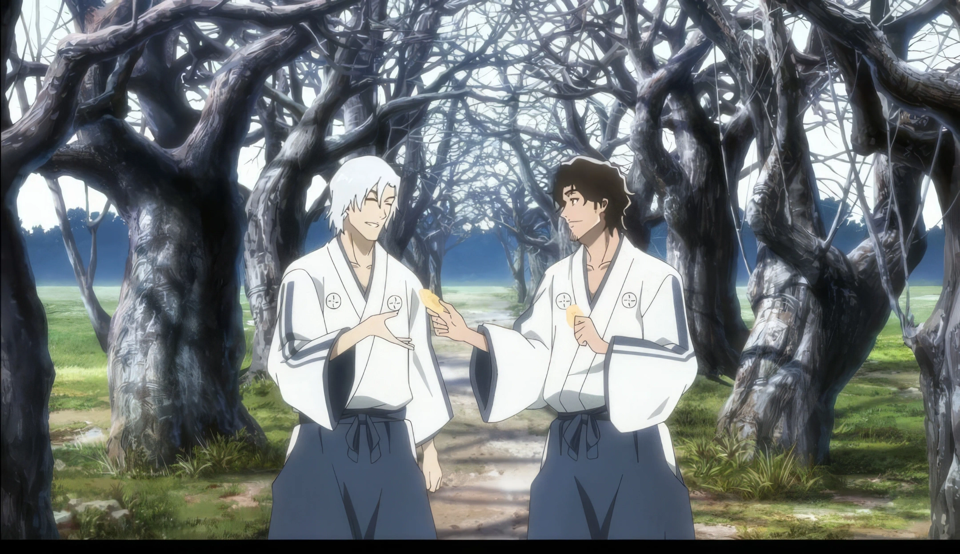 Hideo Ishikawa and Akio Ôtsuka in Bleach: Thousand-Year Blood War (2022)