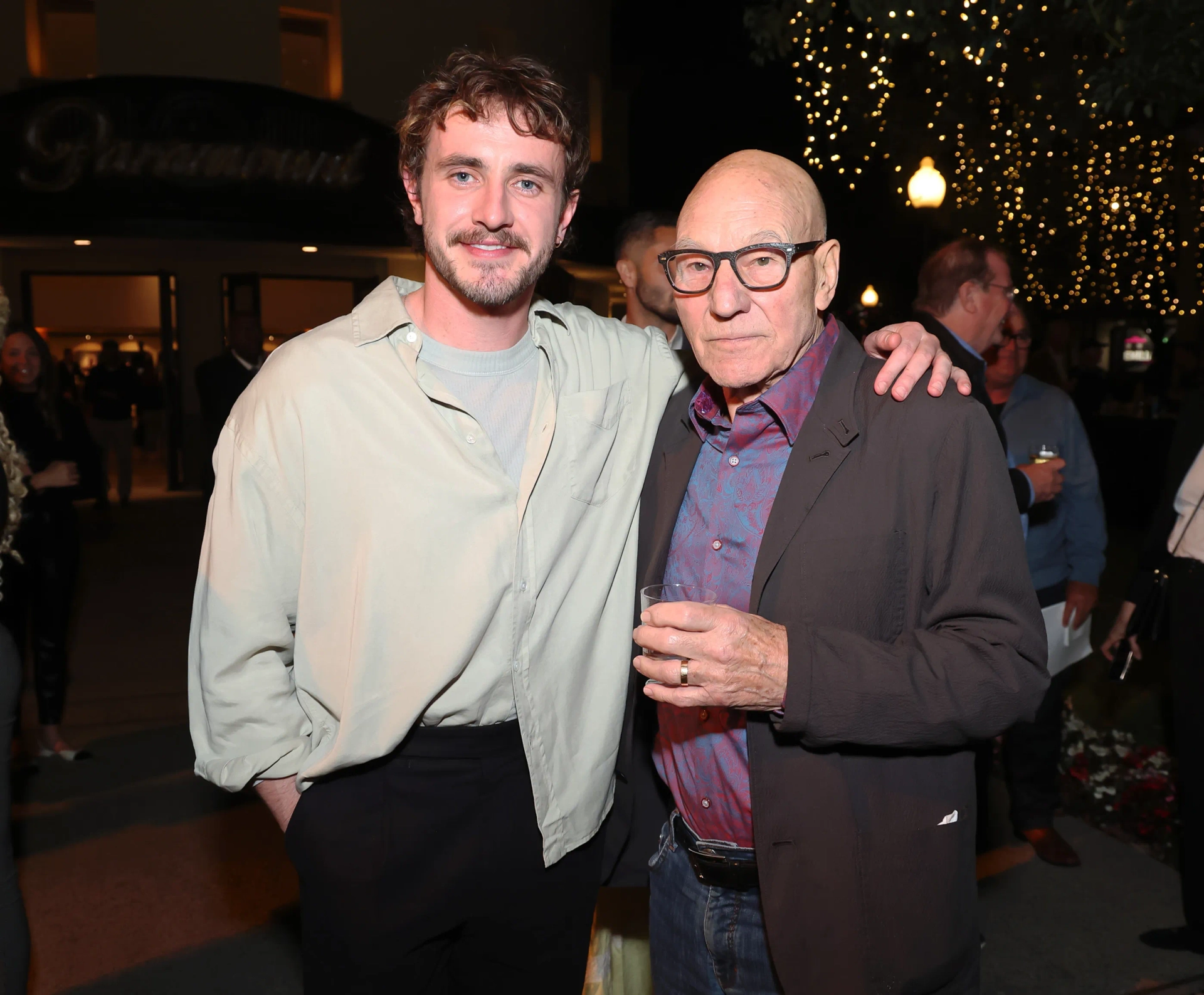 Patrick Stewart and Paul Mescal at an event for Gladiator II (2024)