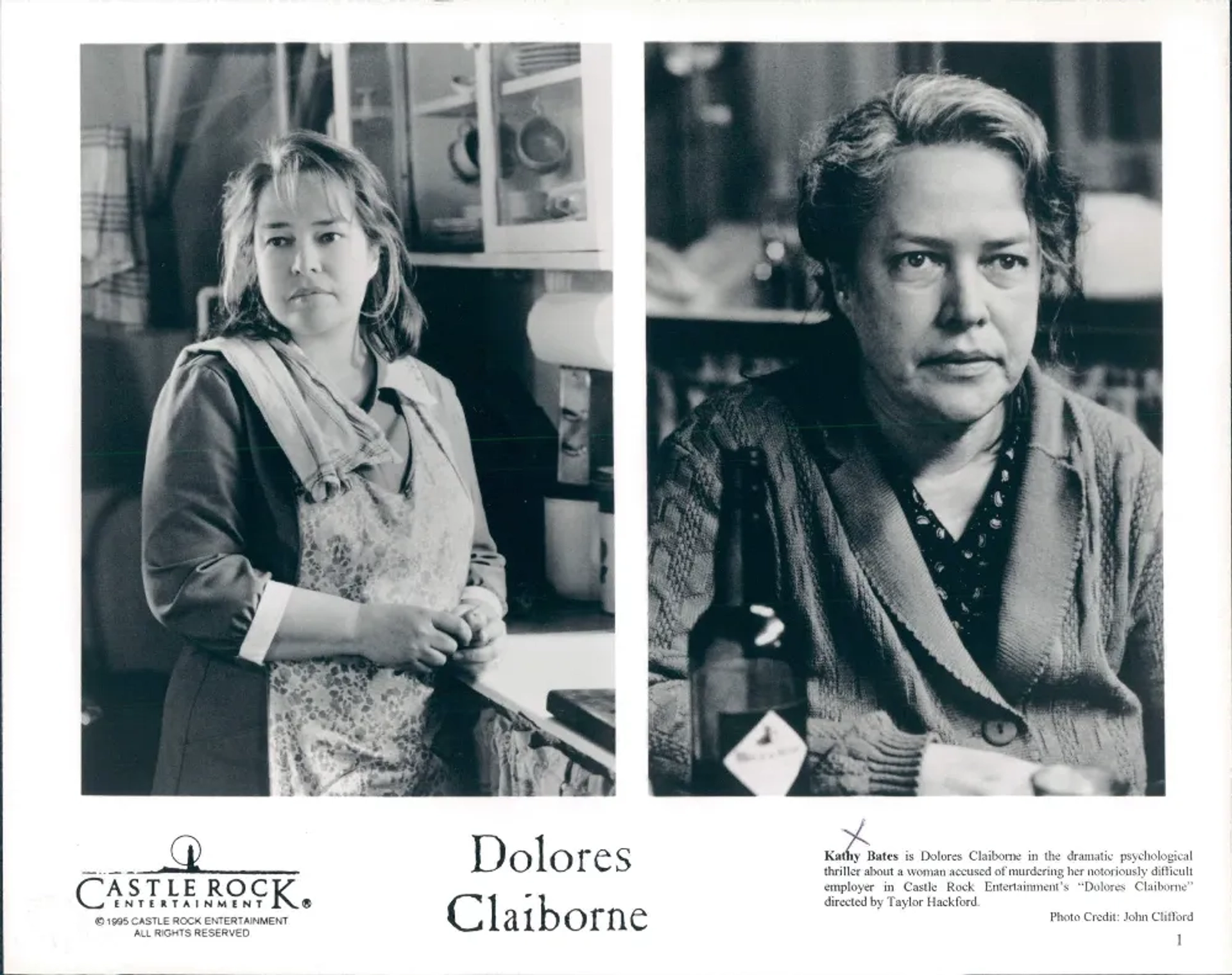 Kathy Bates in Dolores Claiborne (1995)