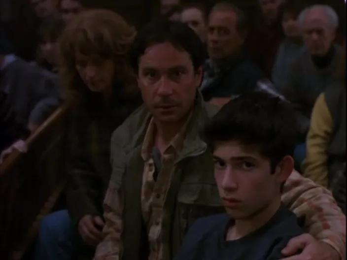 Gaylyn Britton, Michael Rhoades, and Adam Zolotin in Storm of the Century (1999)