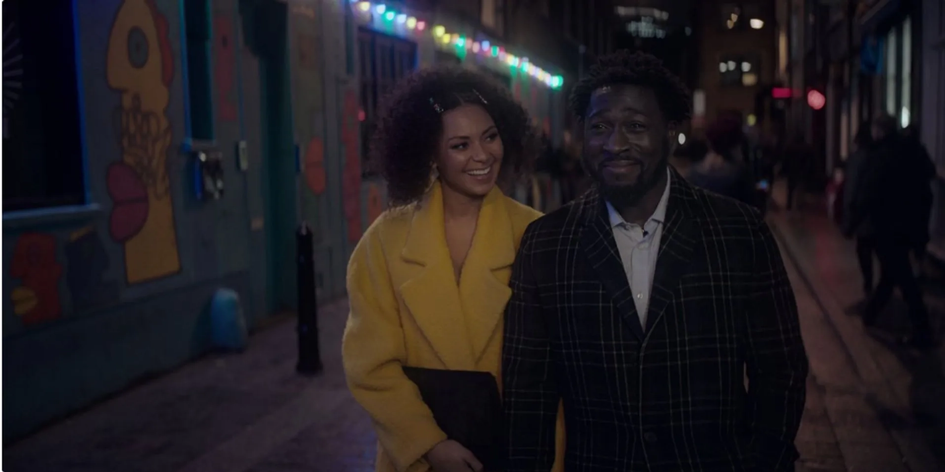 Eric Kofi Abrefa and Lois Chimimba in The One (2021)