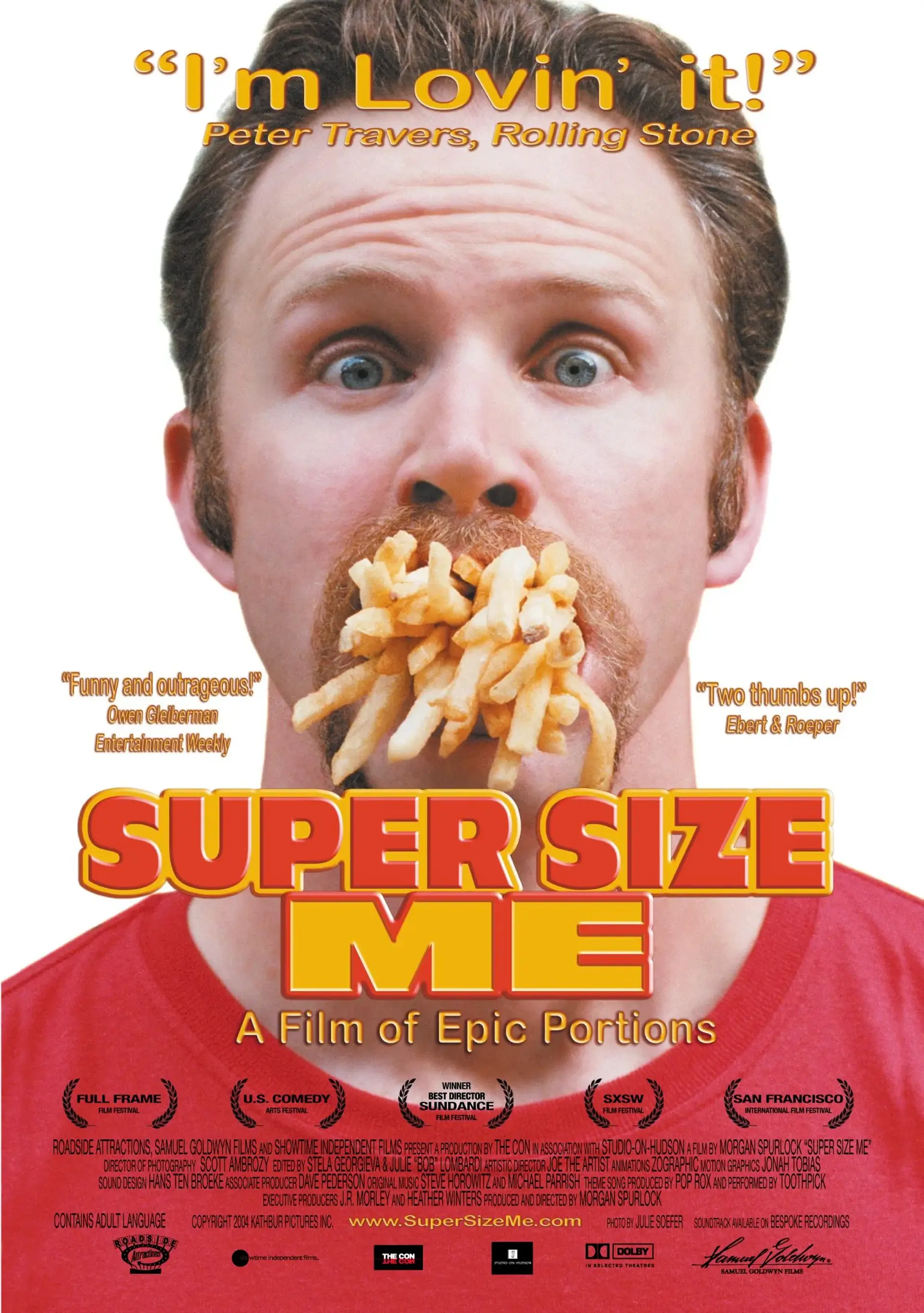 مستند سایز فوق‌ العاده من (Super Size Me 2004)