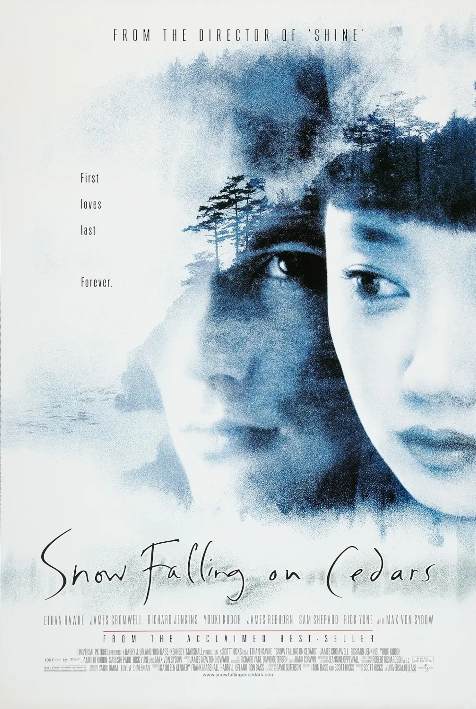 فیلم بارش برف روی سروها	(Snow Falling on Cedars 1999)