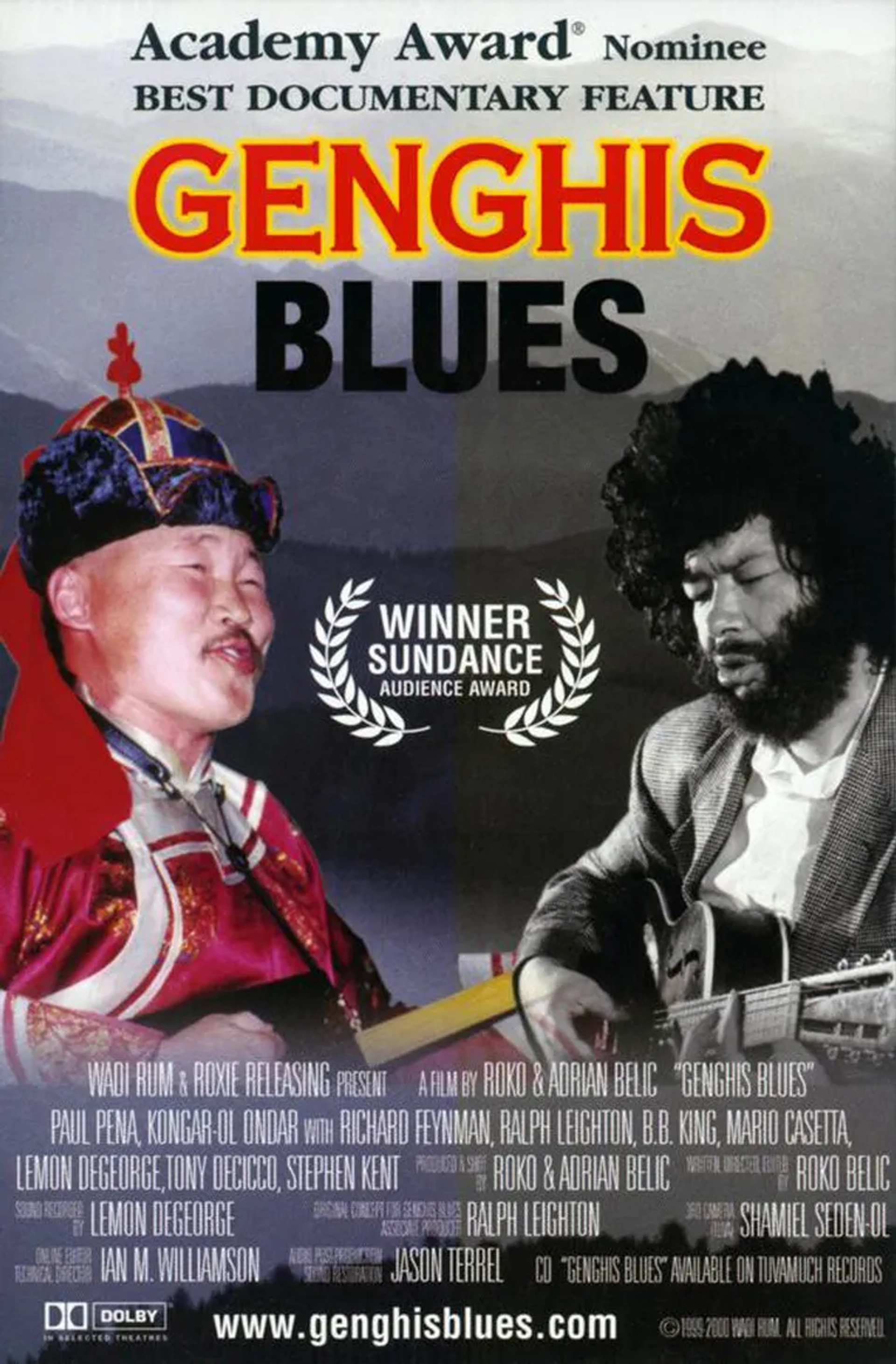 مستند گنگیس بلوز (Genghis Blues 1999)