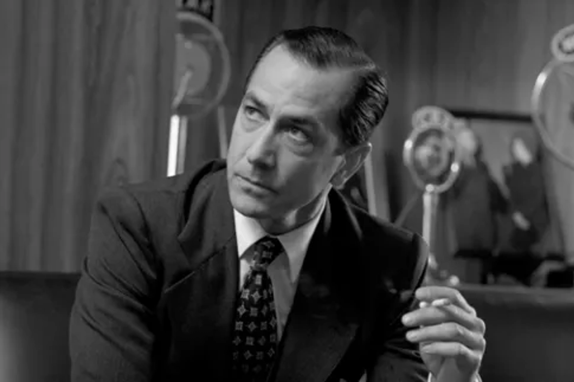 David Strathairn in Good Night, and Good Luck. (2005)