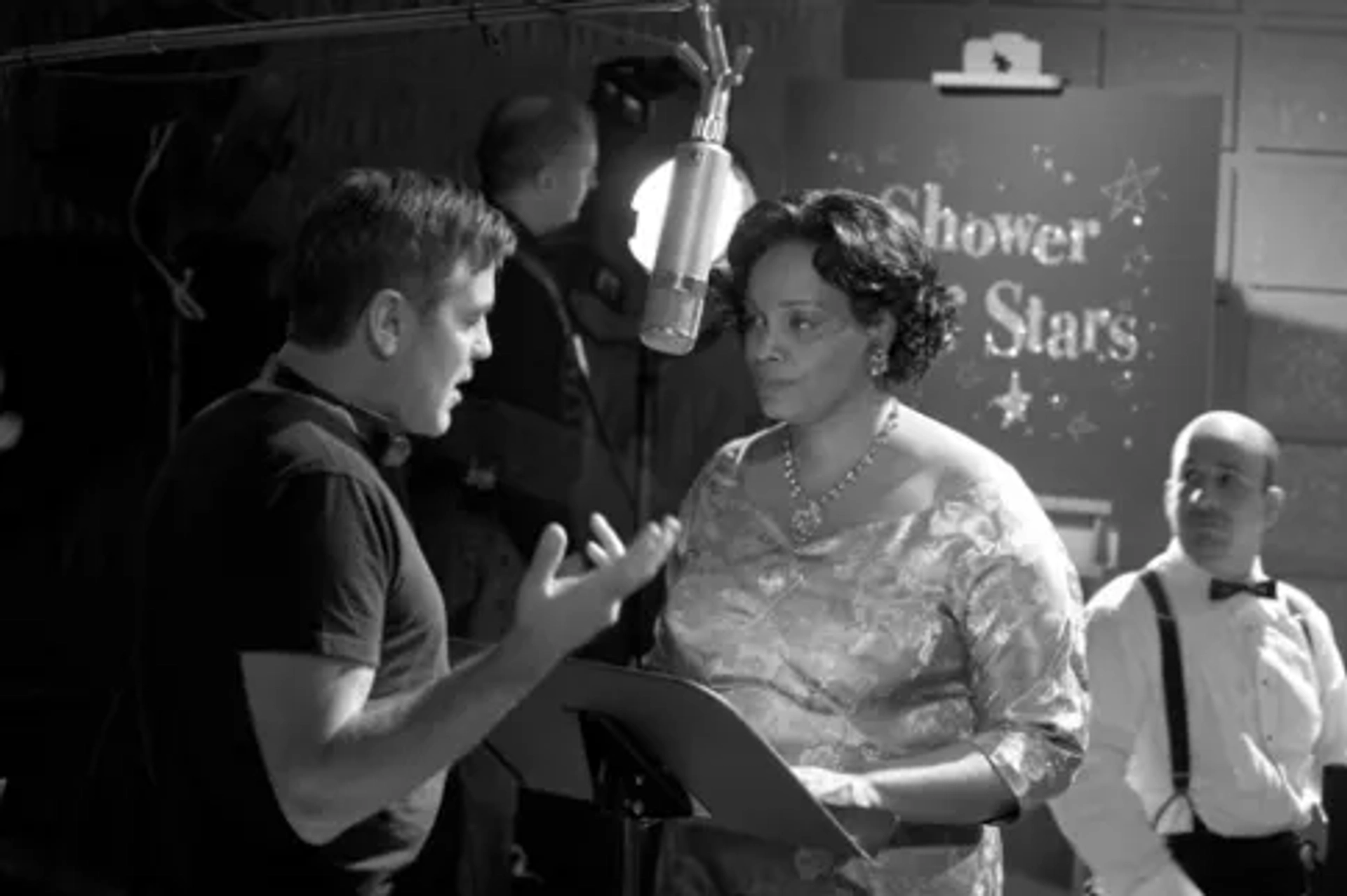 George Clooney and Dianne Reeves in Good Night, and Good Luck. (2005)