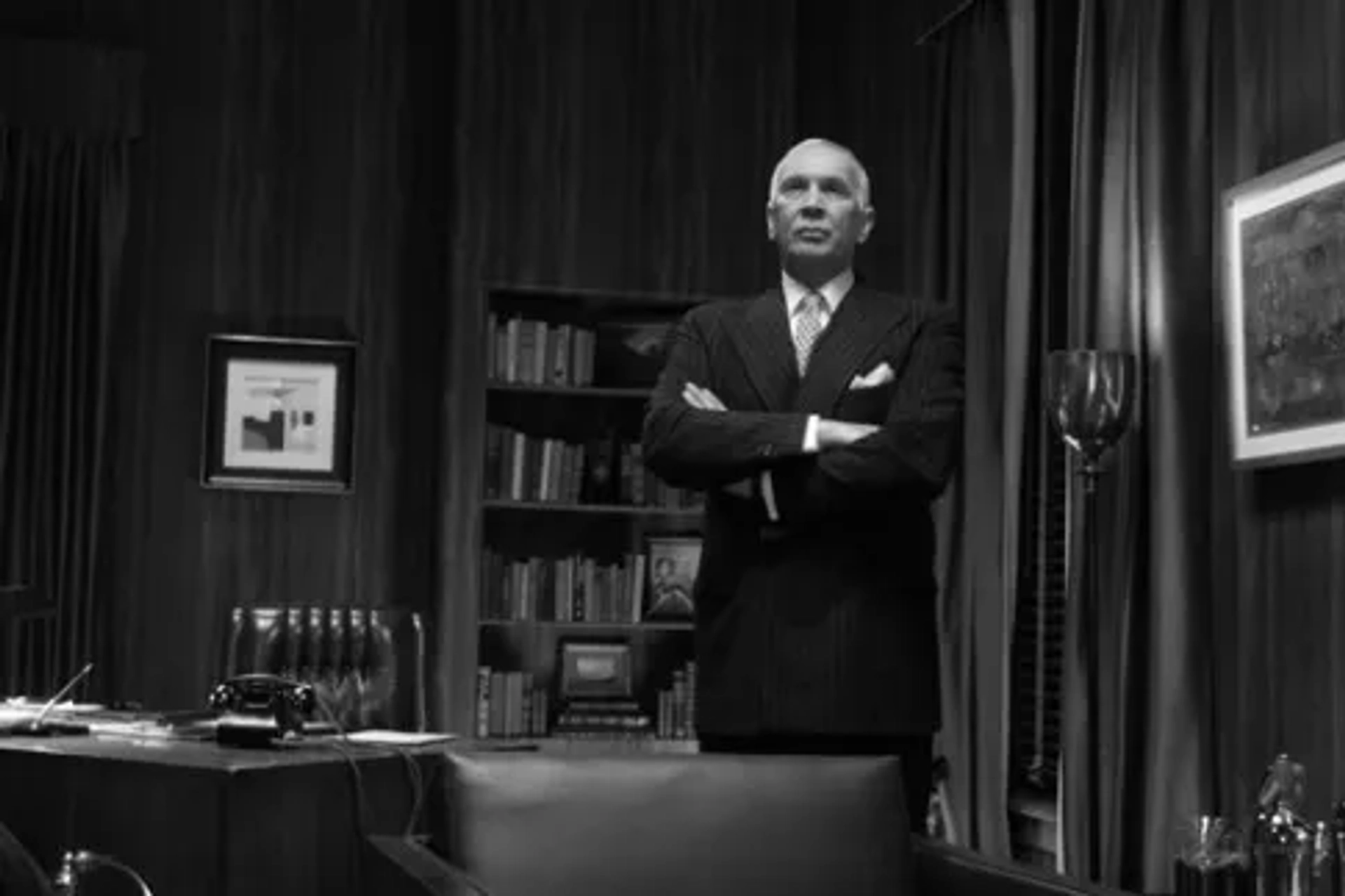 Frank Langella in Good Night, and Good Luck. (2005)