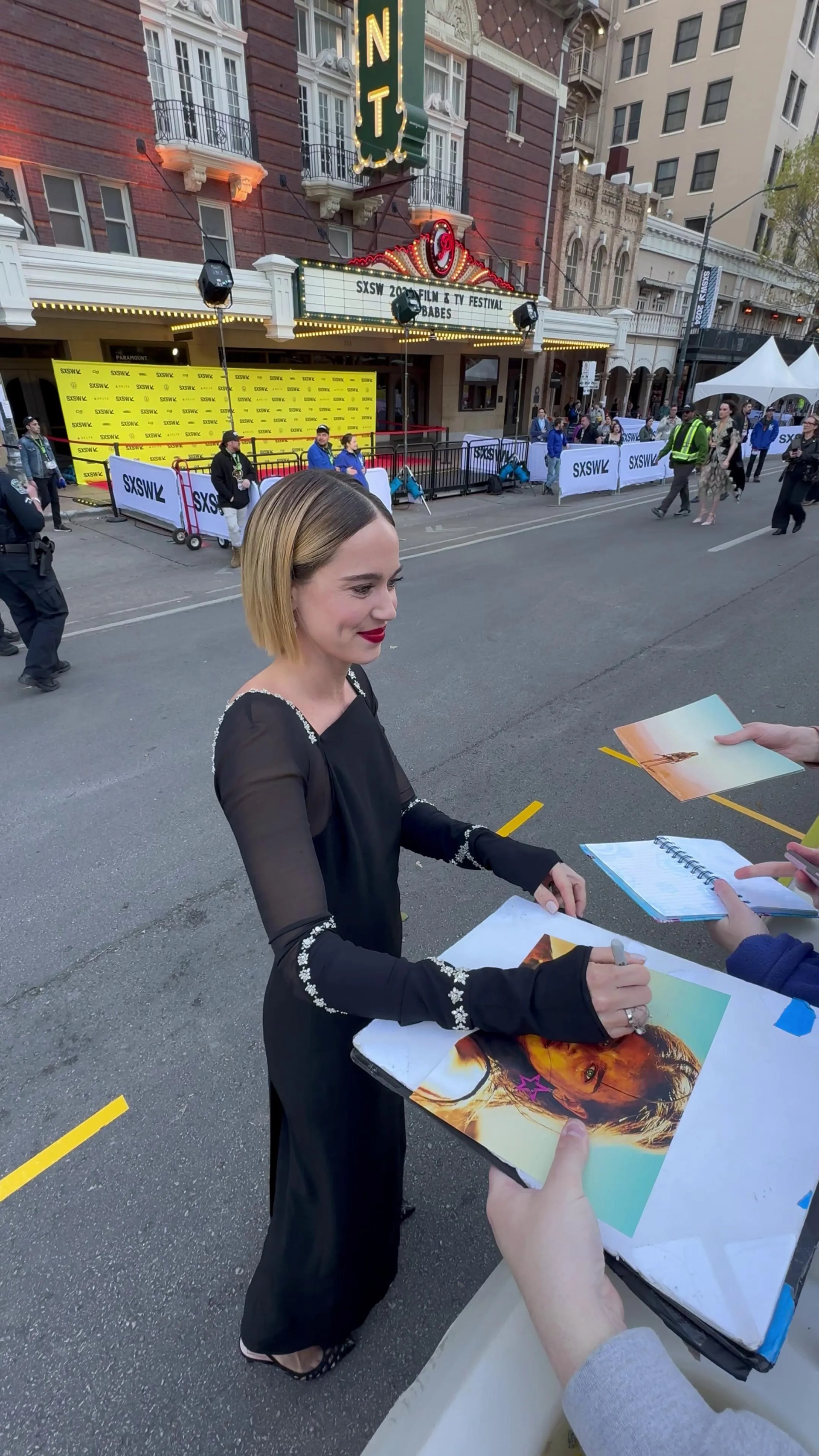 Matilda Lutz at an event for Magpie (2024)