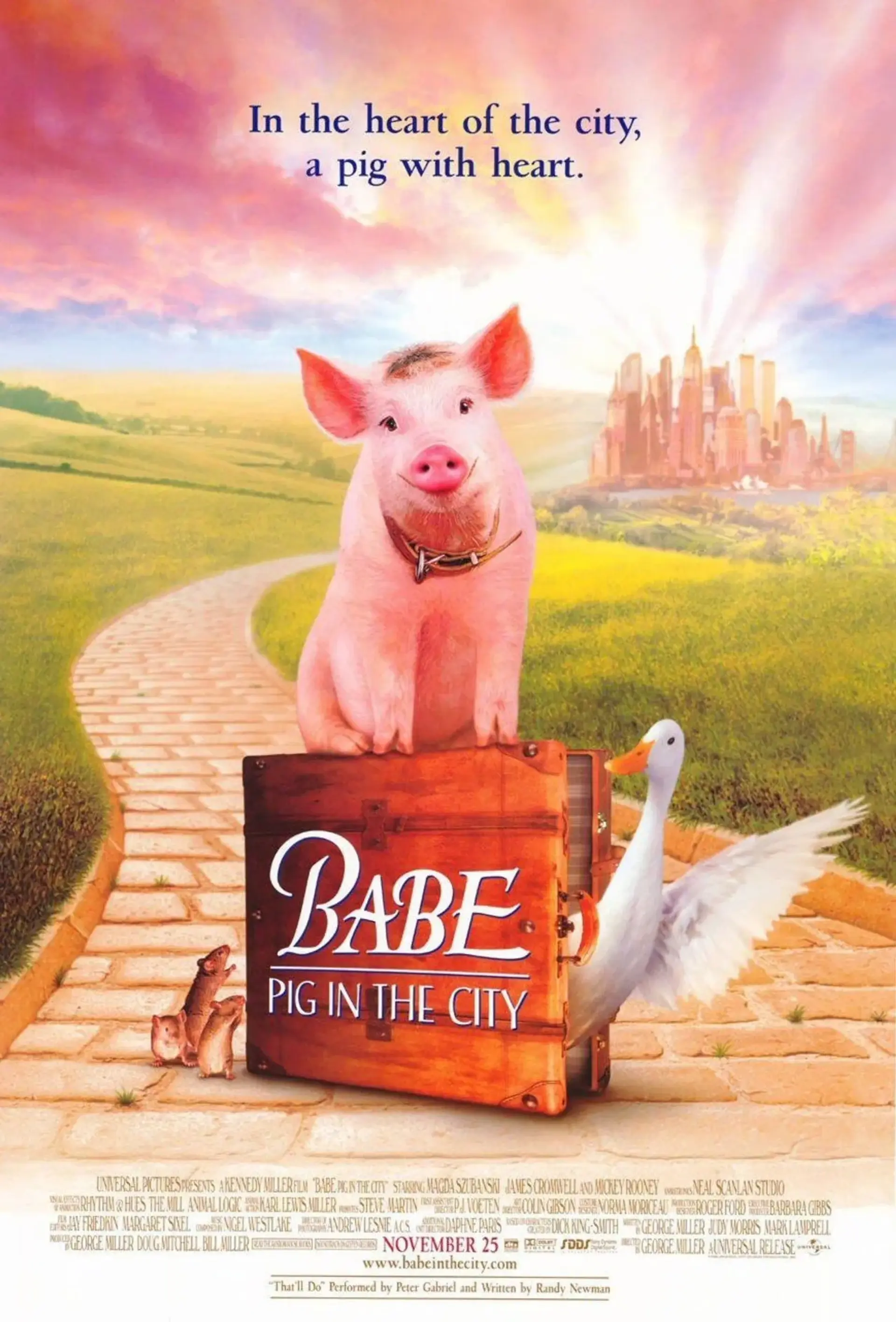 فیلم بیب: خوک در شهر (Babe: Pig in the City 1998)