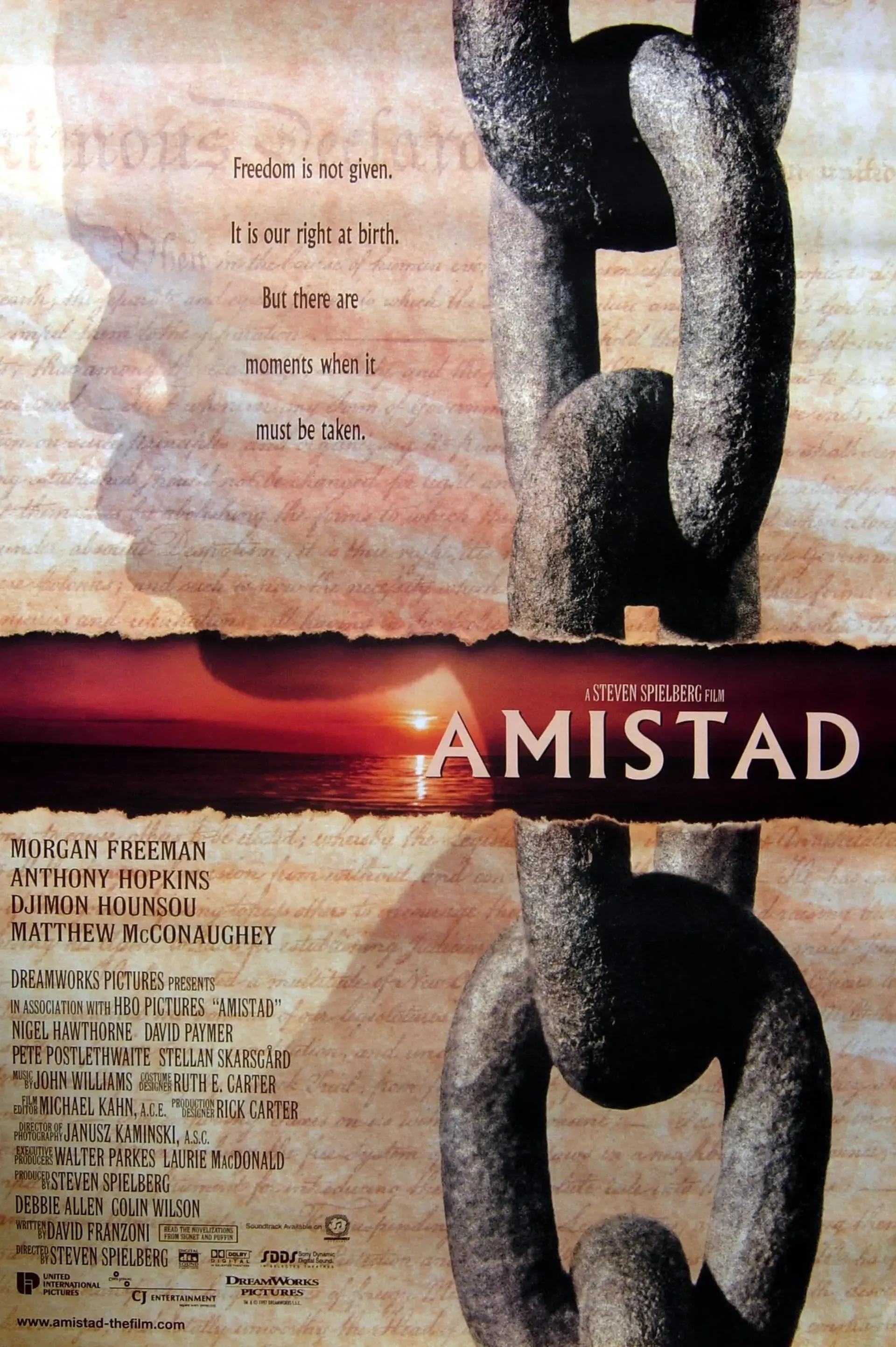 فیلم آمیستاد (Amistad 1997)