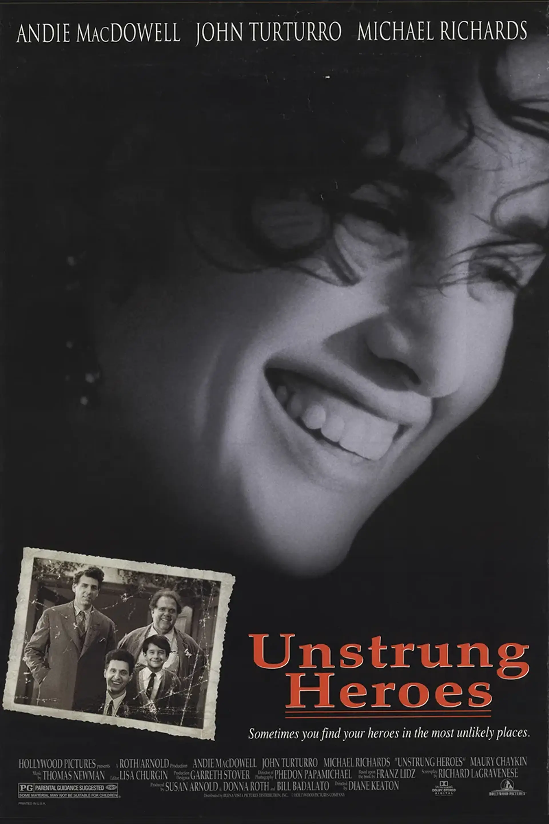 فیلم قهرمانان بی بندوبار (Unstrung Heroes 1995)