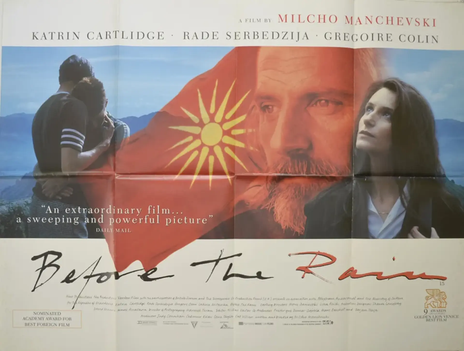 فیلم پیش از باران (Before the Rain 1994)