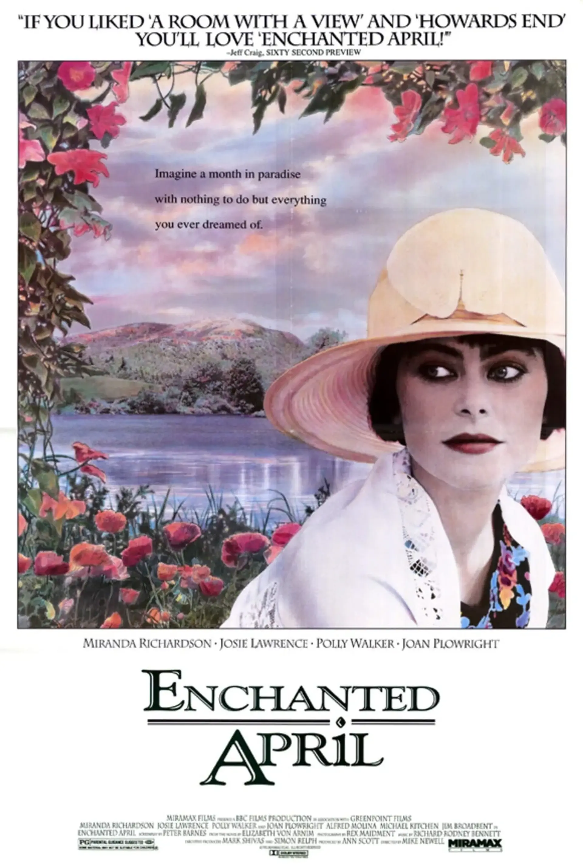 فیلم آوریل افسون شده (Enchanted April 1991)