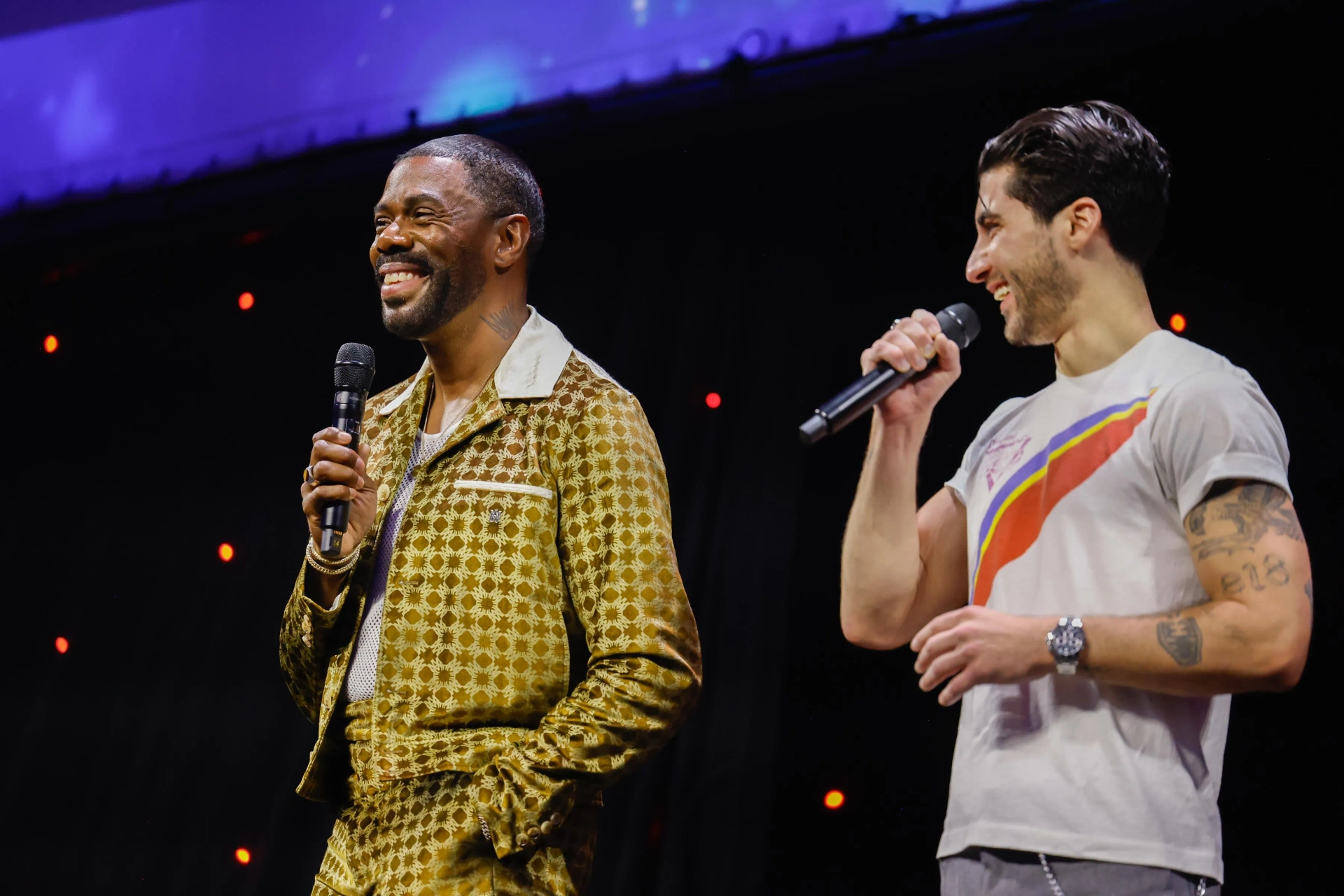 Colman Domingo and Hudson Thames at an event for Your Friendly Neighborhood Spider-Man (2025)