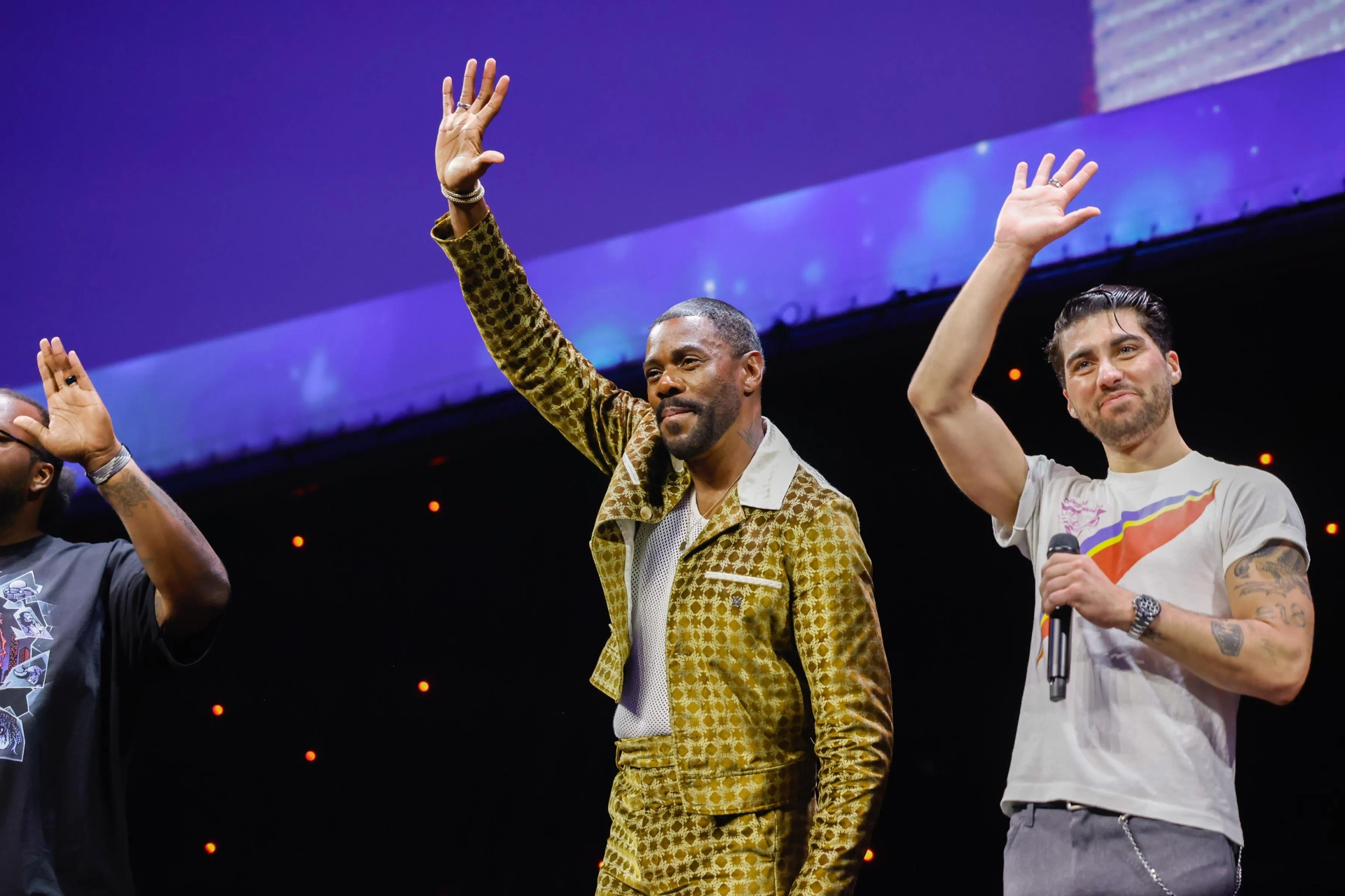 Colman Domingo and Hudson Thames at an event for Your Friendly Neighborhood Spider-Man (2025)