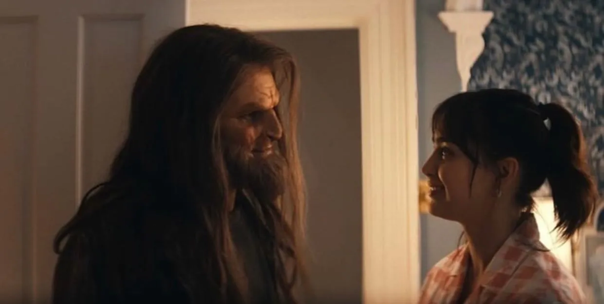 Tommy Dewey and Melissa Barrera in Your Monster (2024)