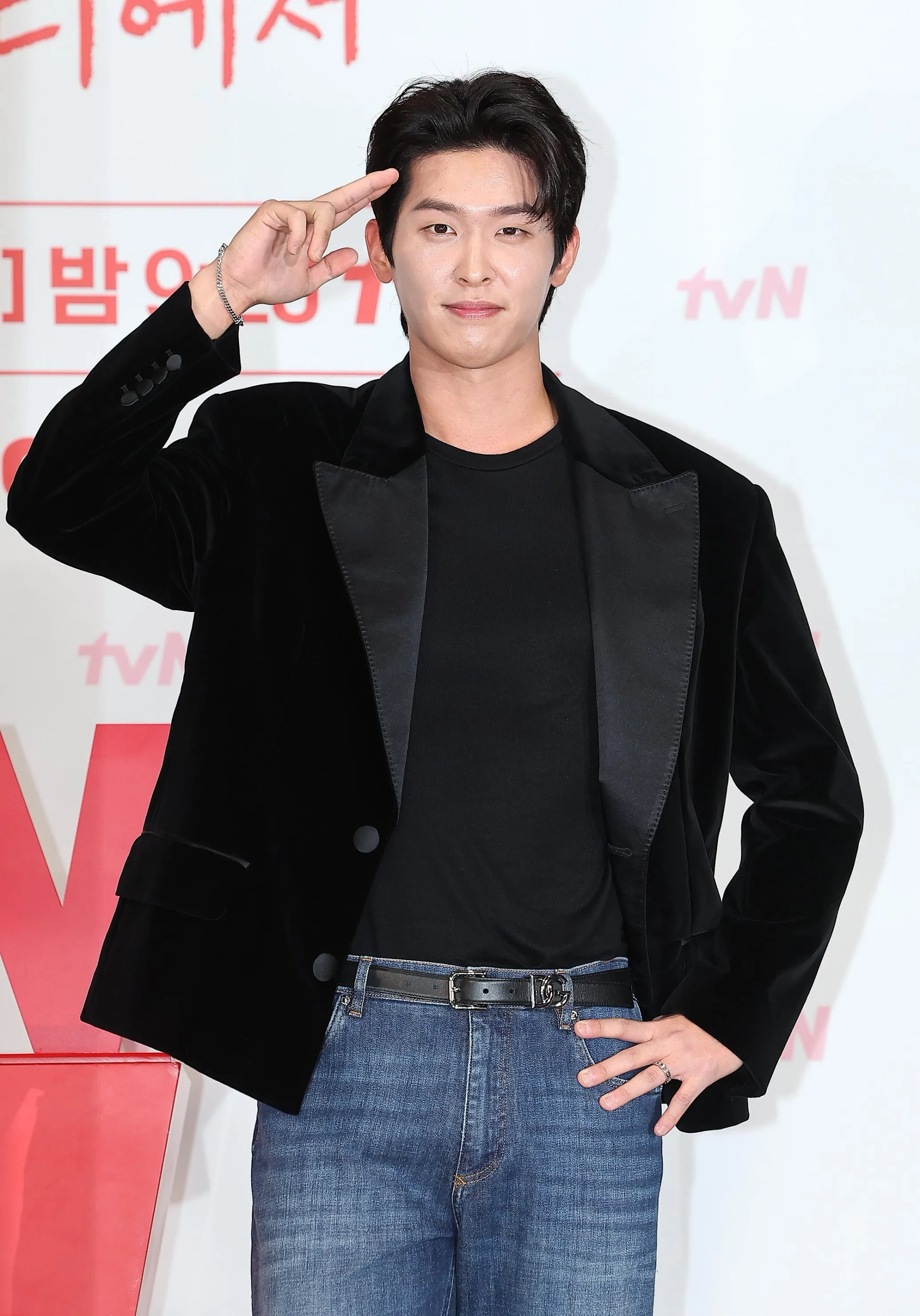 Lee Shi-Woo at an event for Love Your Enemy (2024)