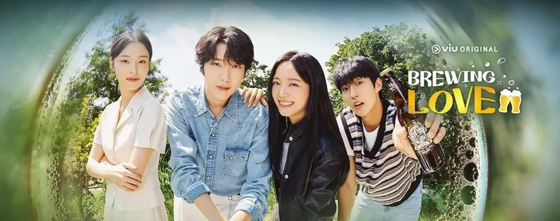 Lee Jong-Won, Baek Sung-Chul, Kim Sejeong, and Shin Do-Hyun in Brewing Love (2024)