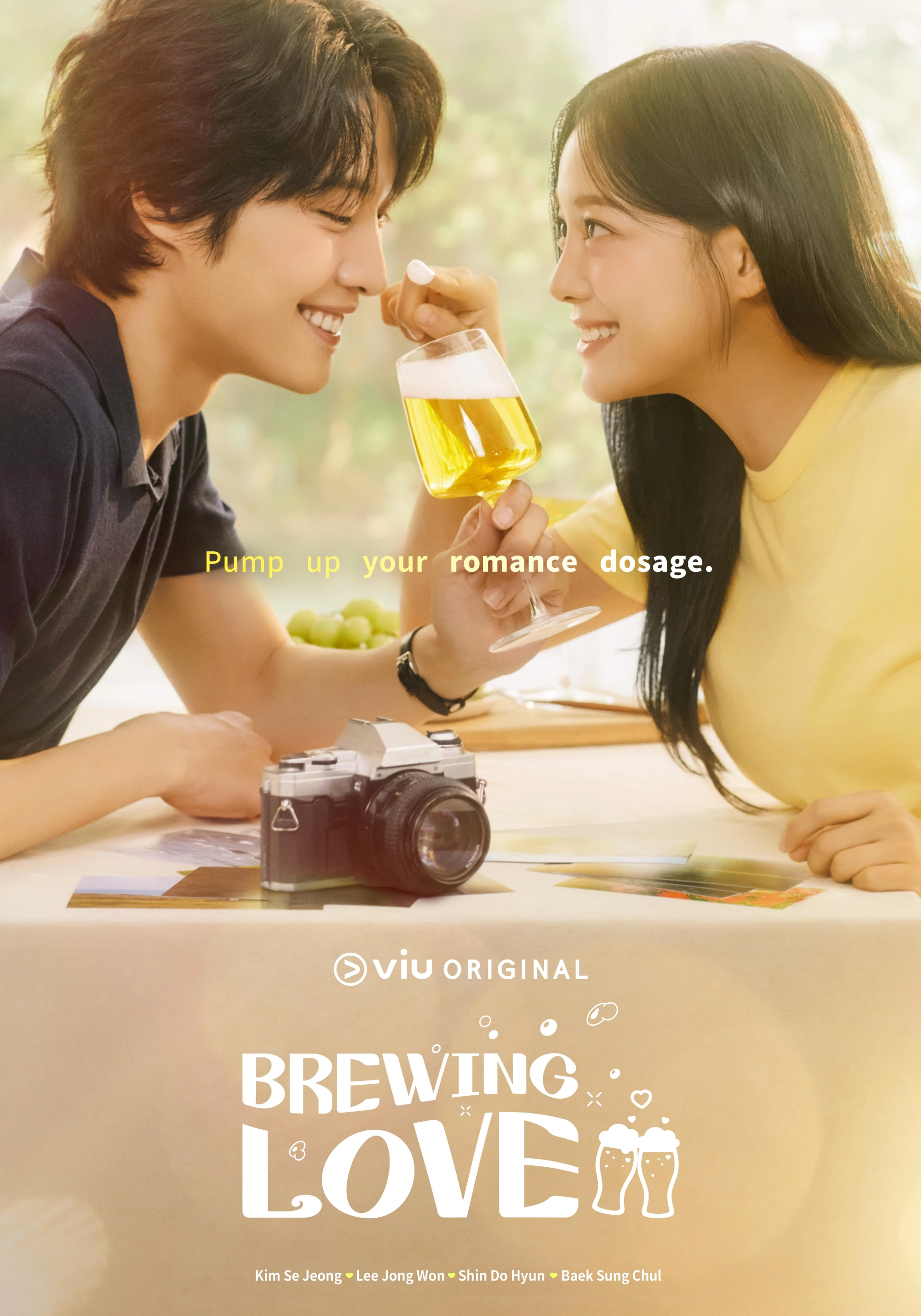 Lee Jong-Won and Kim Sejeong in Brewing Love (2024)