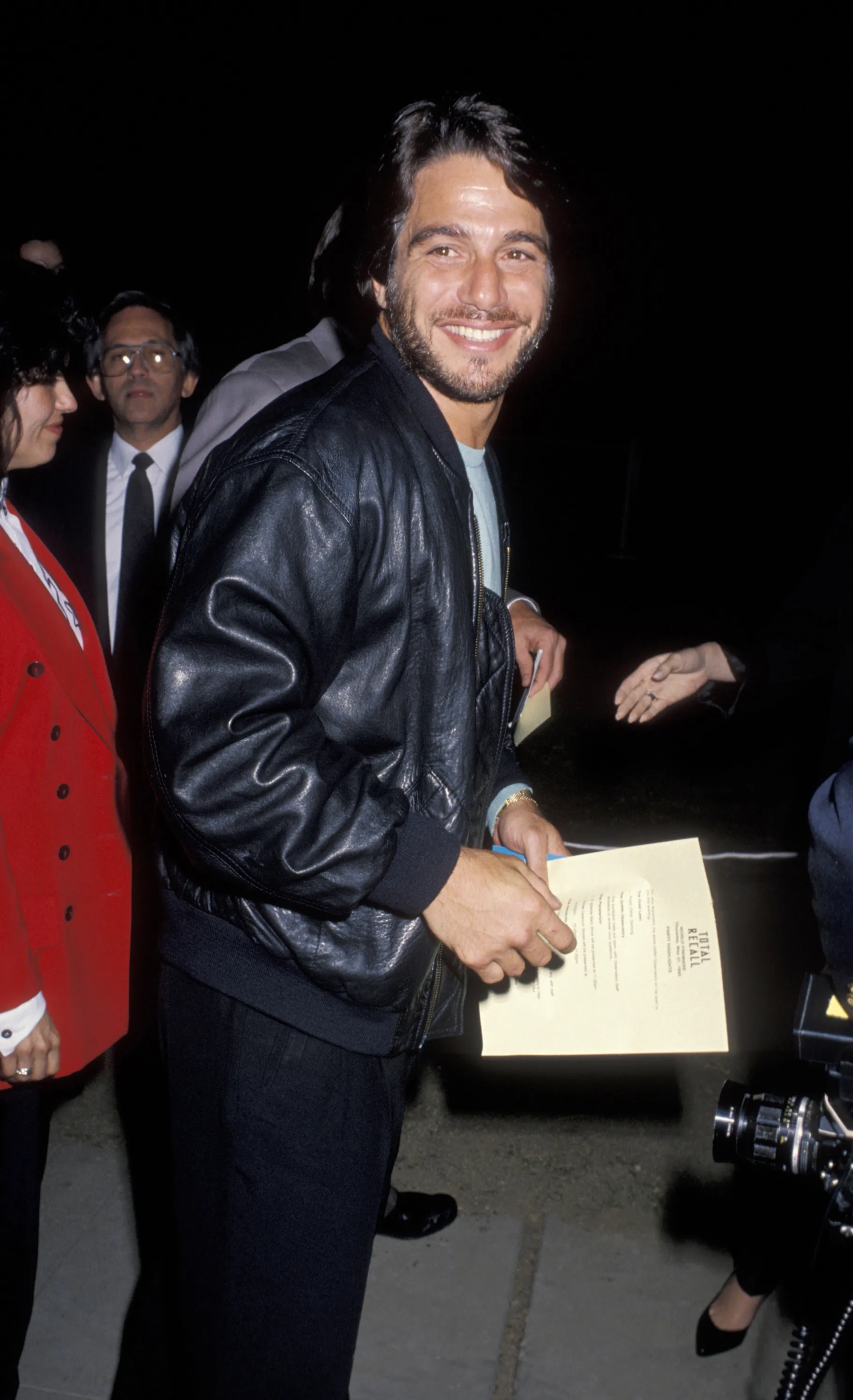 Tony Danza at an event for Total Recall (1990)