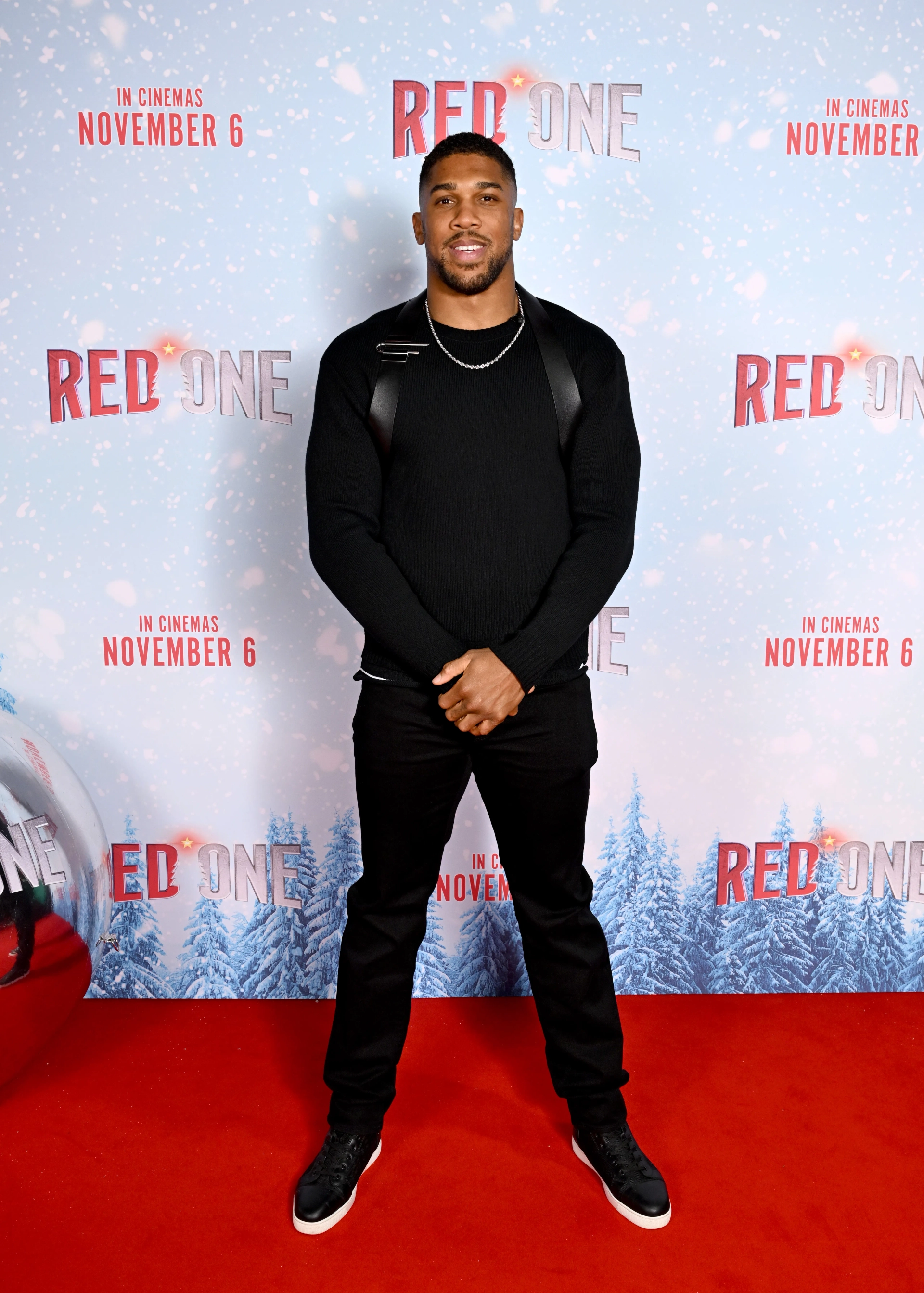 Anthony Joshua at an event for Red One (2024)