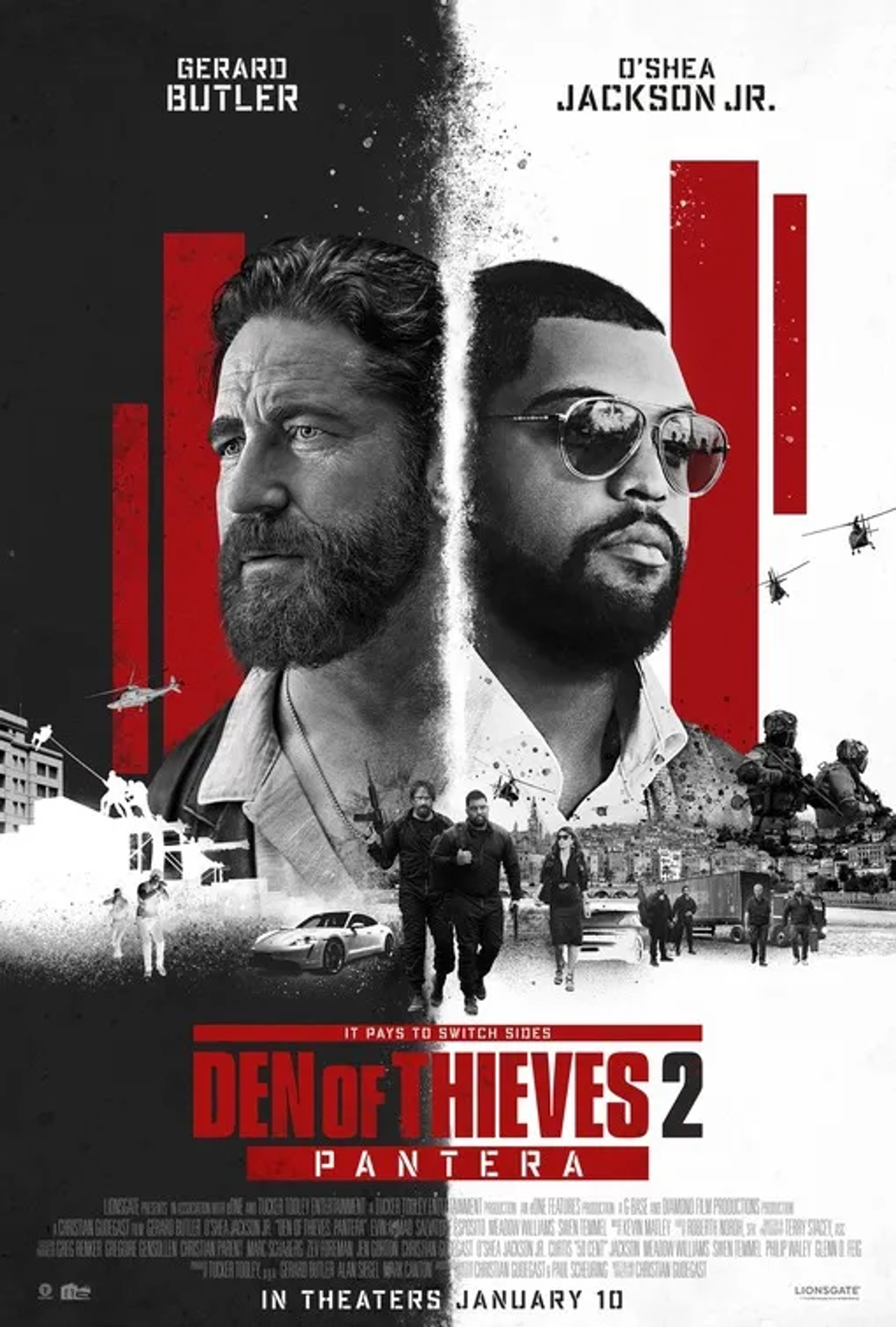 Gerard Butler and O'Shea Jackson Jr. in Den of Thieves 2: Pantera (2025)