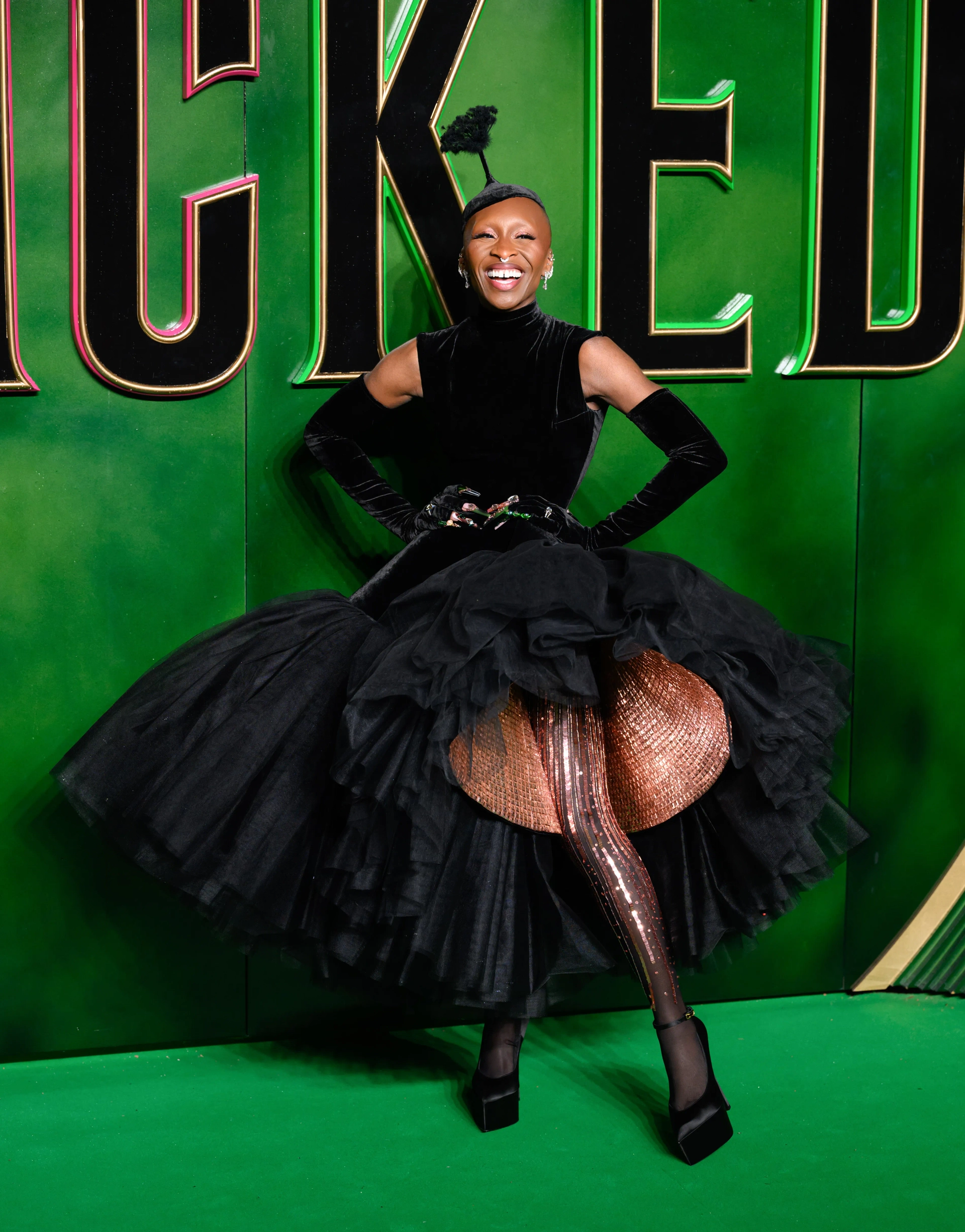 Cynthia Erivo at an event for Wicked (2024)