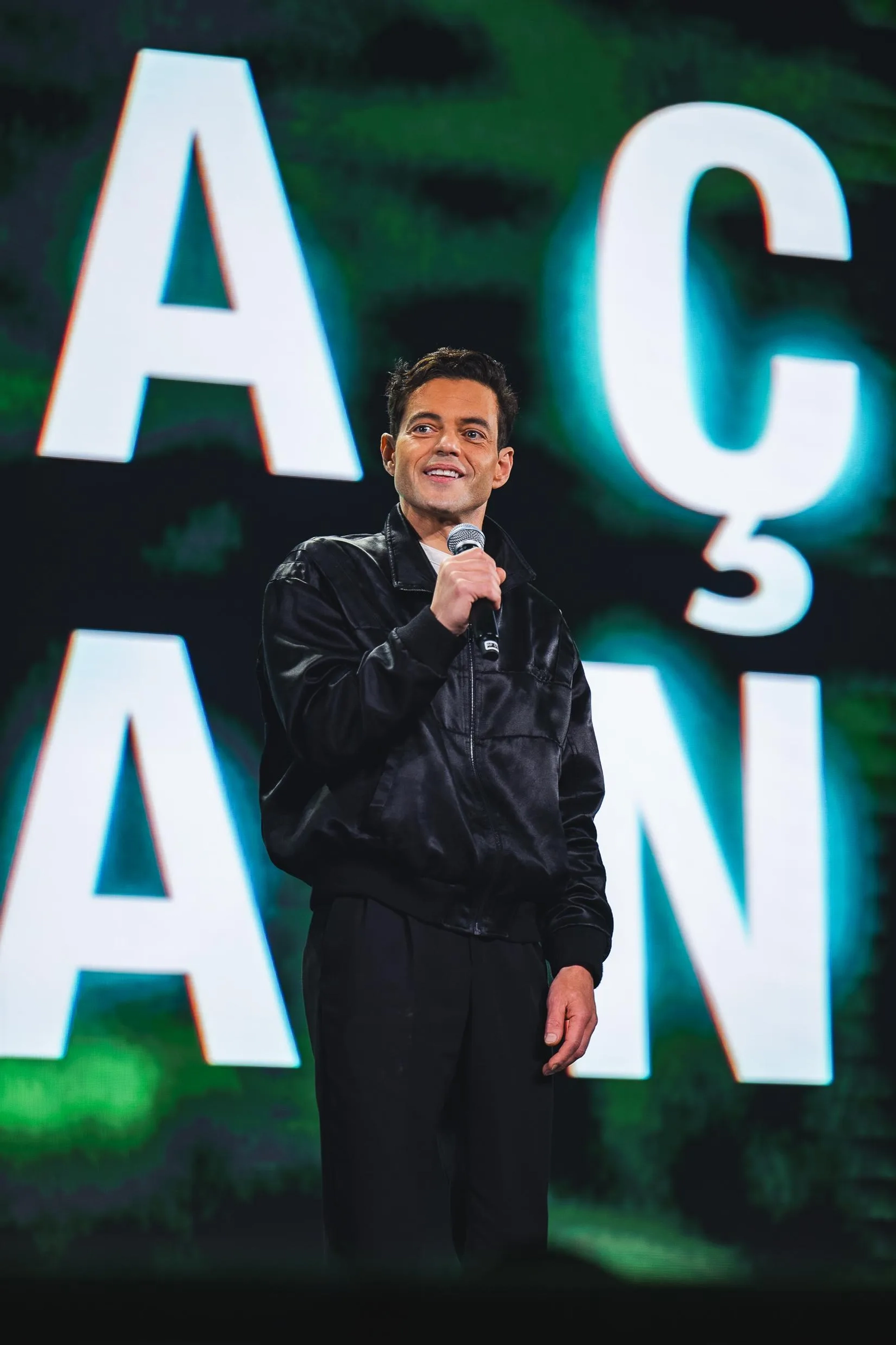 Rami Malek at an event for The Amateur (2025)