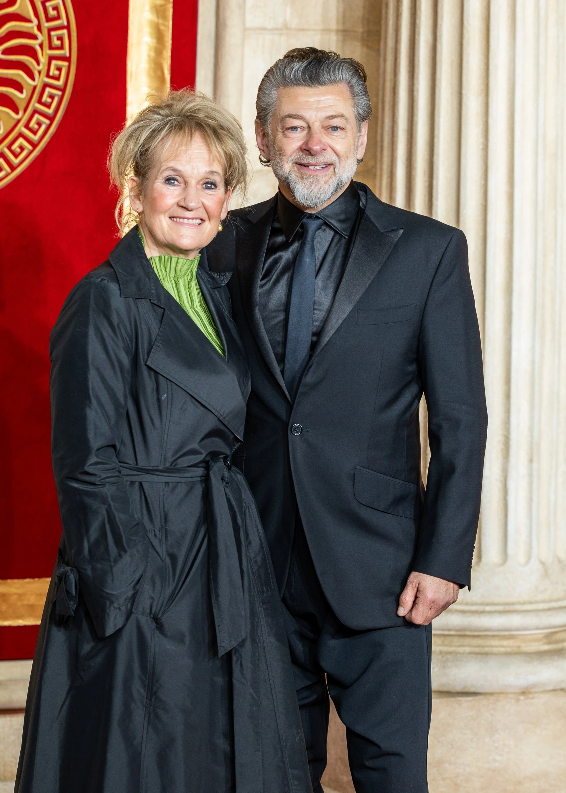 Lorraine Ashbourne and Andy Serkis at an event for Gladiator II (2024)