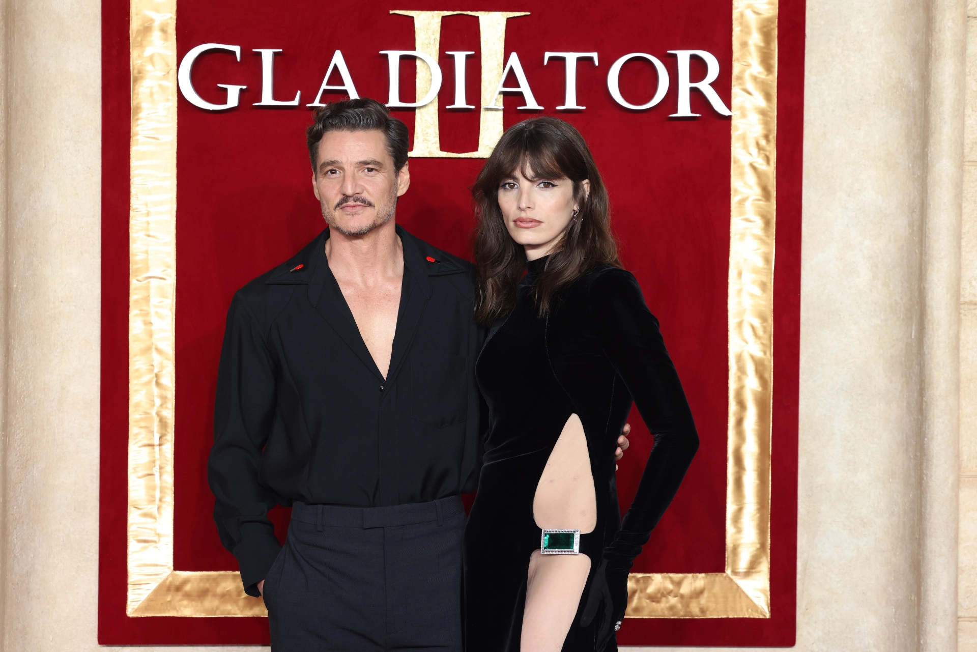 Pedro Pascal and Lux Pascal at an event for Gladiator II (2024)