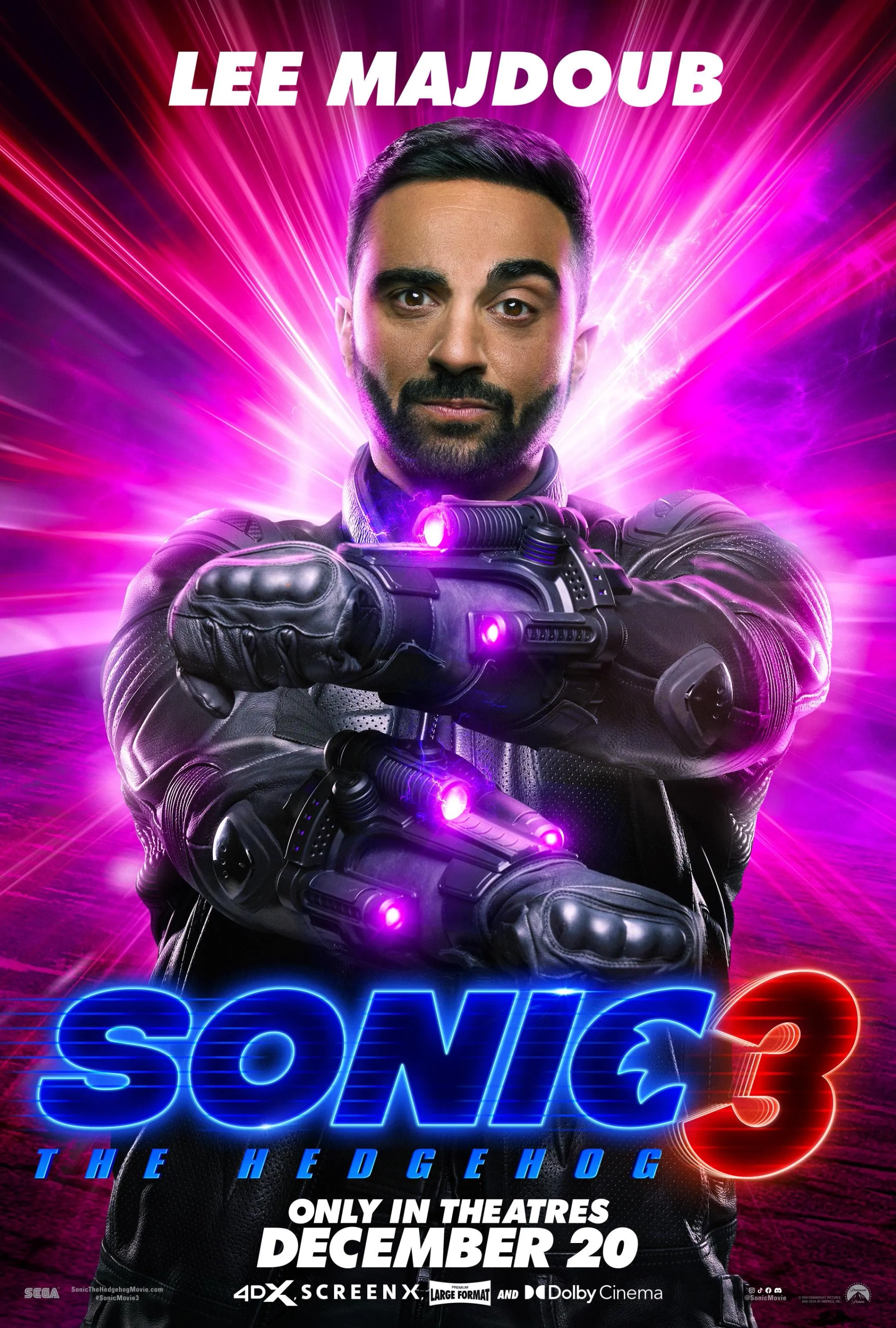 Lee Majdoub in Sonic the Hedgehog 3 (2024)