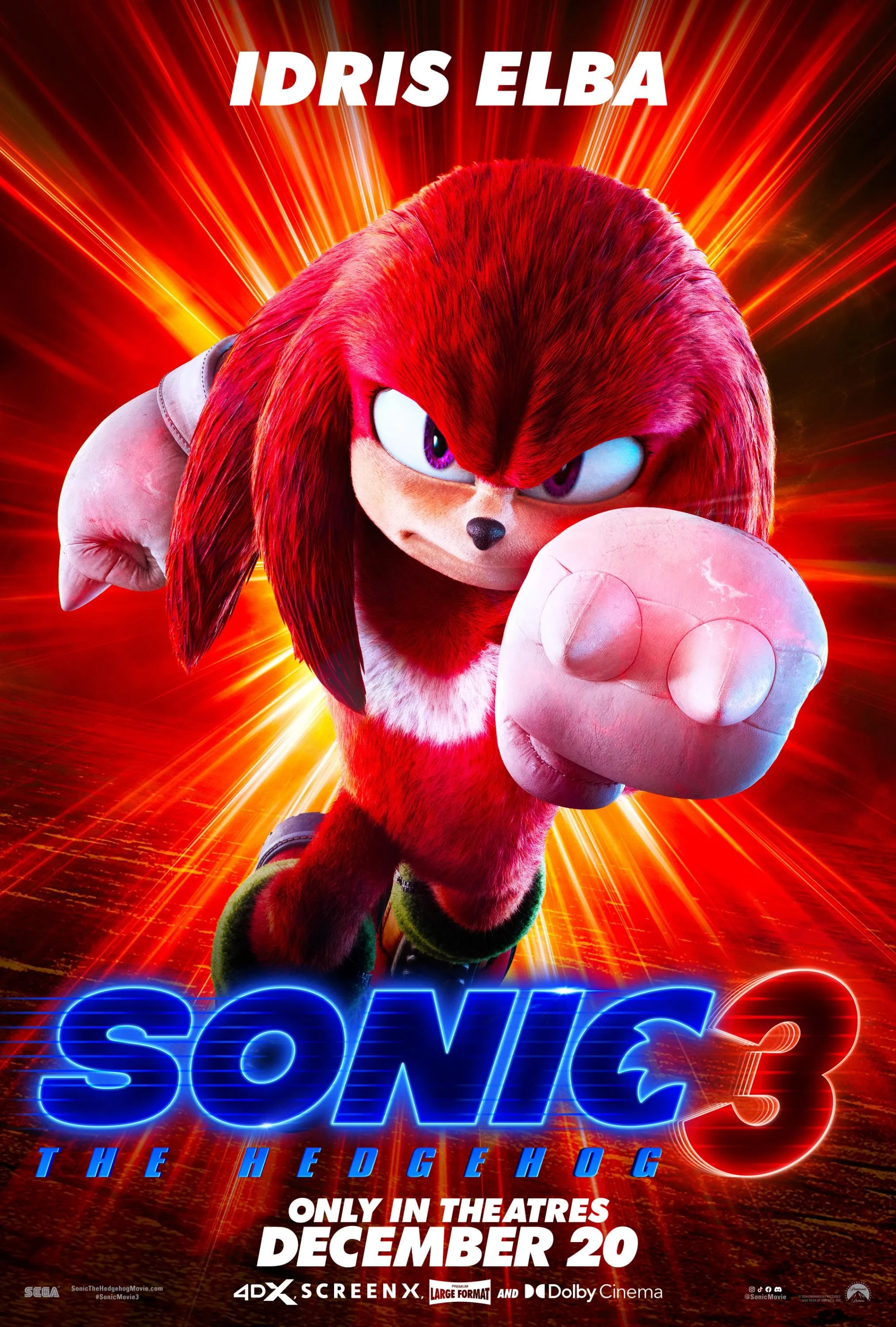 Idris Elba in Sonic the Hedgehog 3 (2024)