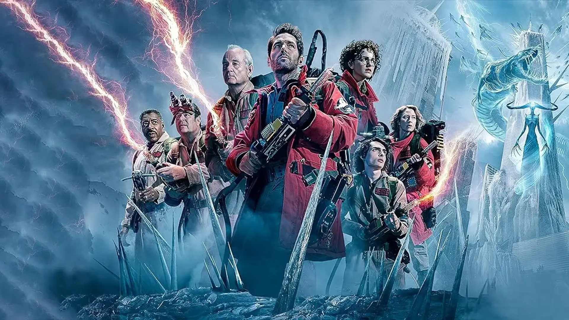 دانلود فیلم شکارچیان روح امپراطوری یخ‌ زده (Ghostbusters: Frozen Empire 2024)