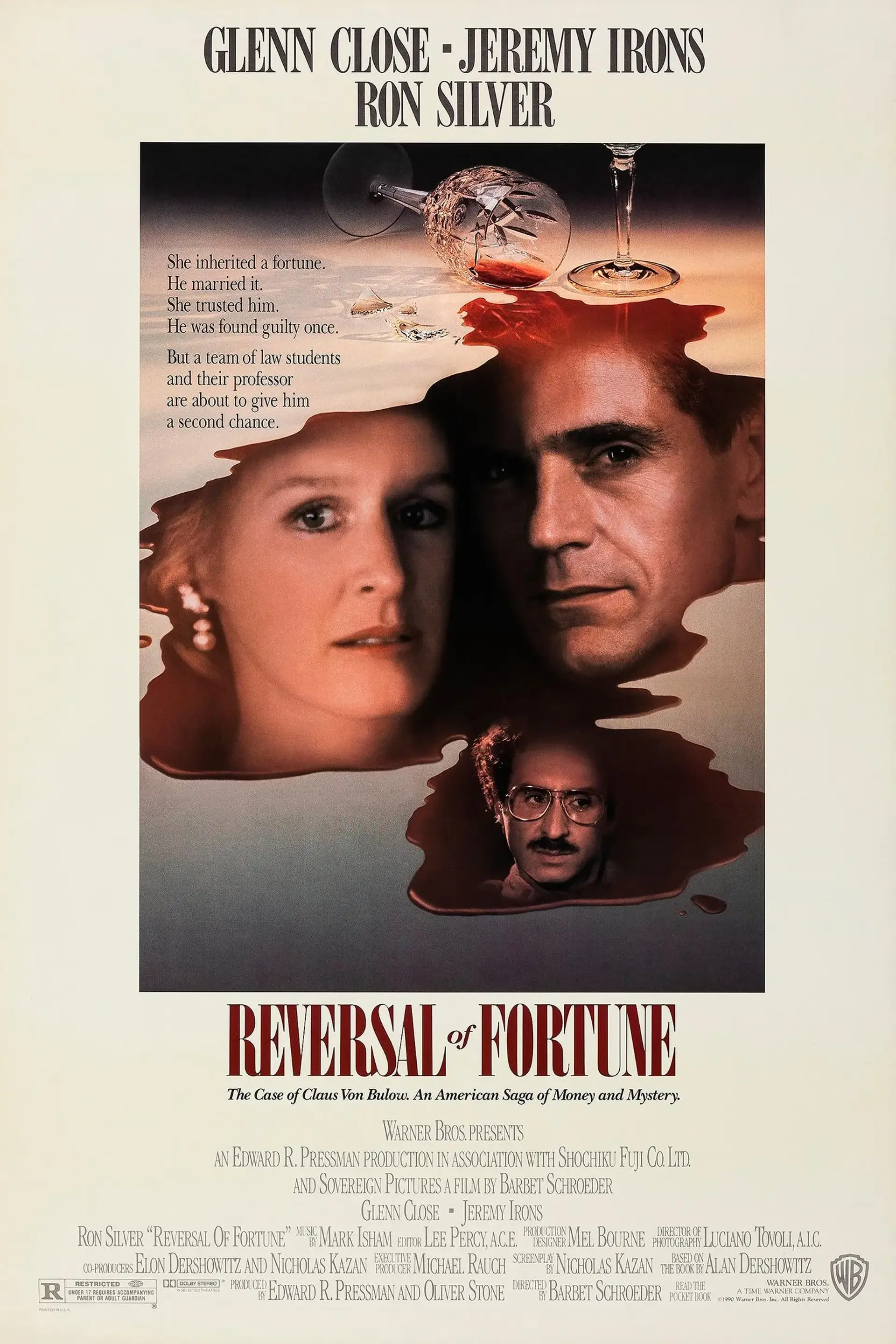 فیلم برگشتن بخت (Reversal of Fortune 1990)