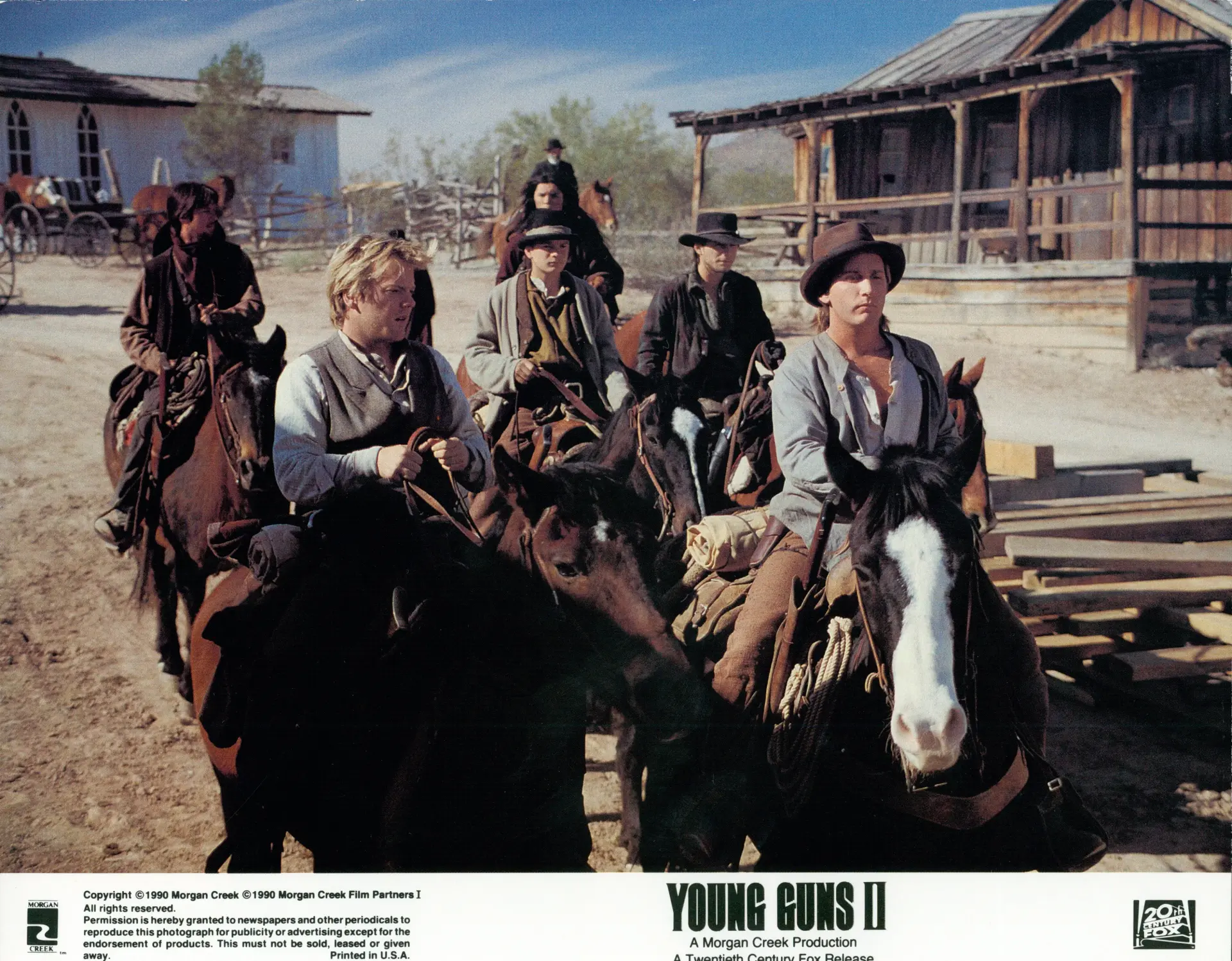 فیلم اسلحه های جوان ۲ (Young Guns II 1990)