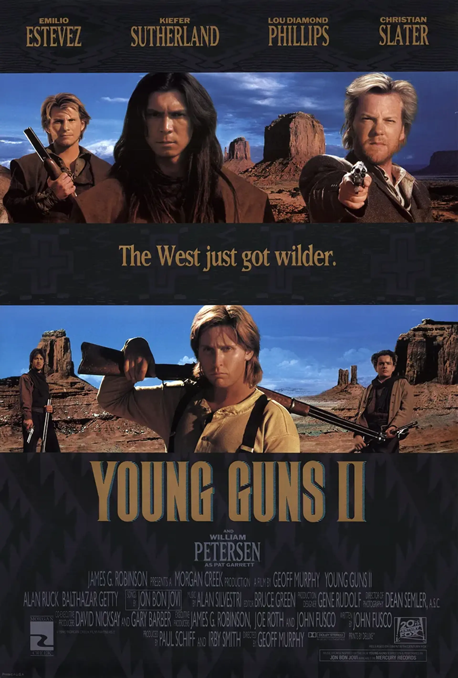 فیلم اسلحه های جوان ۲ (Young Guns II 1990)