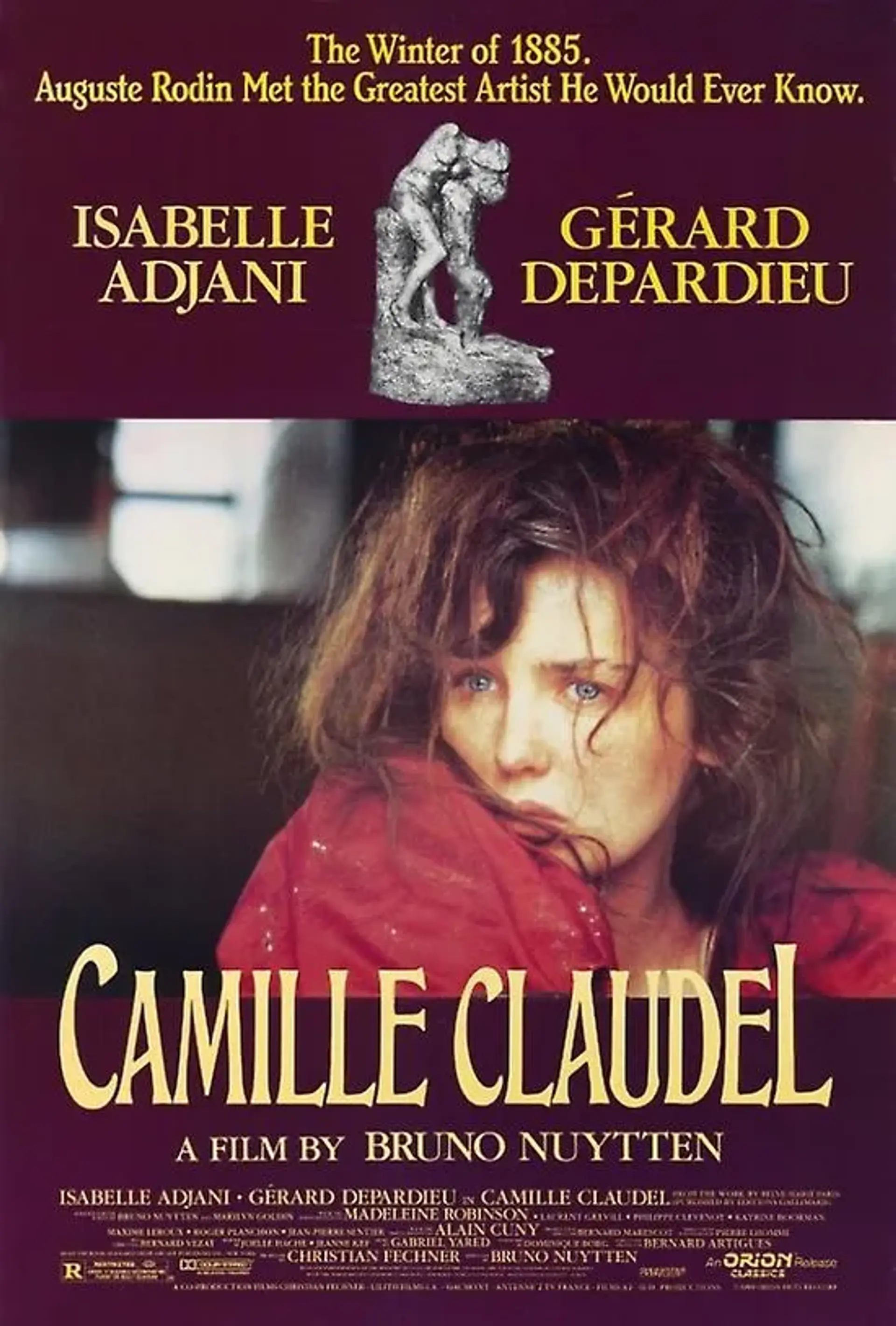 فیلم کامی کلودل (Camille Claudel 1988)