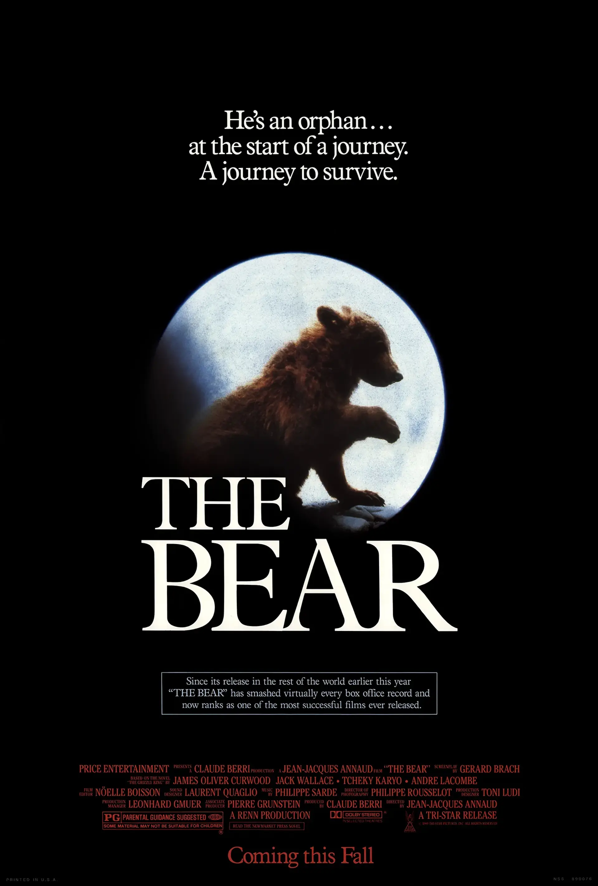 فیلم خرس (The Bear 1988)